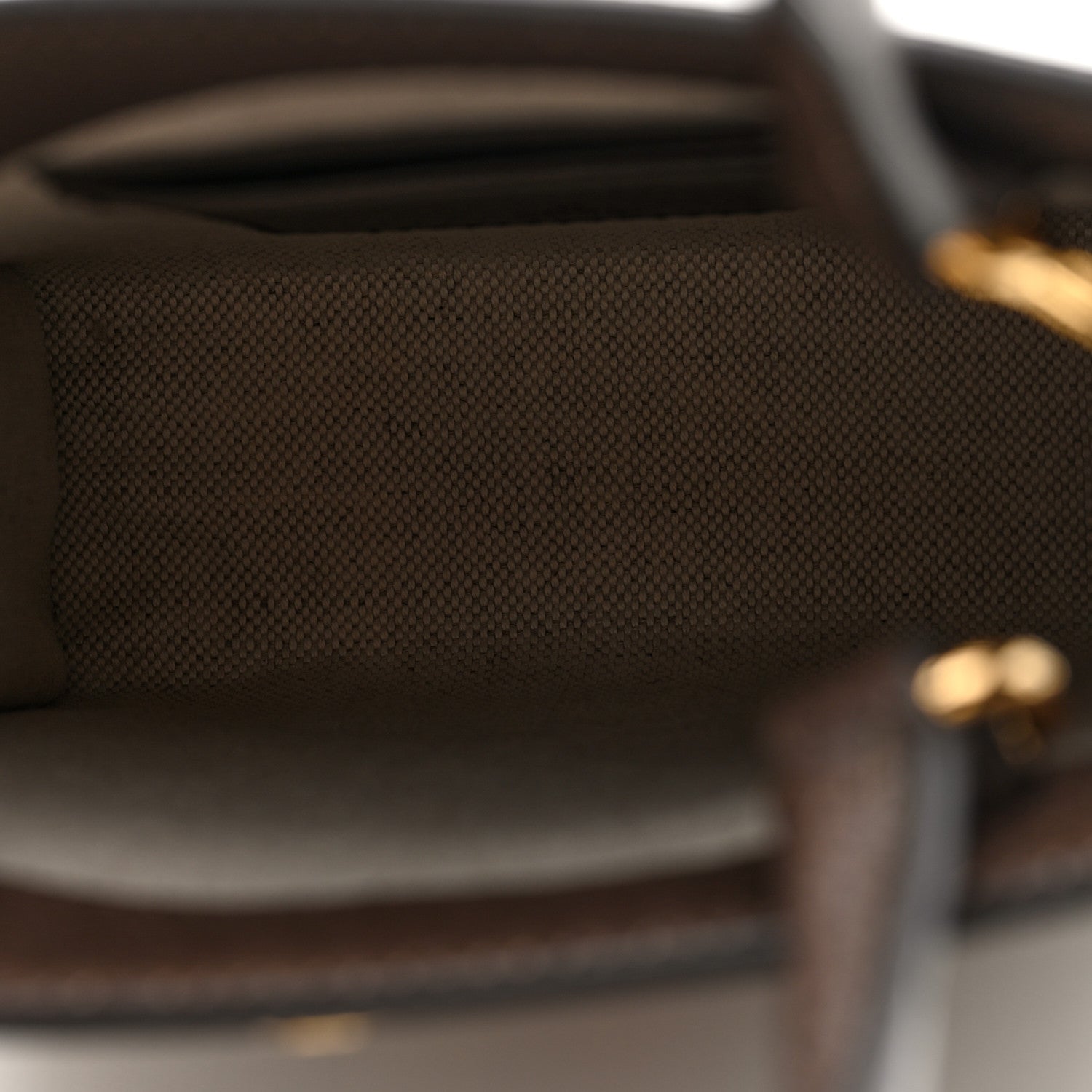 GG Supreme Monogram Textured Dollar Calfskin Web Super Mini Ophidia Mini Tote Bag Beige Ebony New Acero