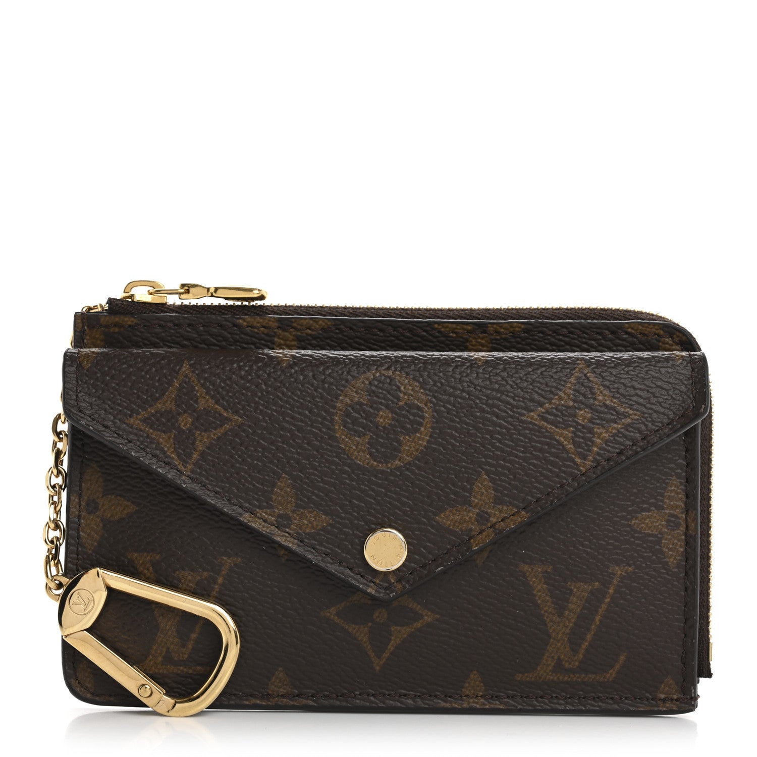 Monogram Recto Verso Card Holder Black