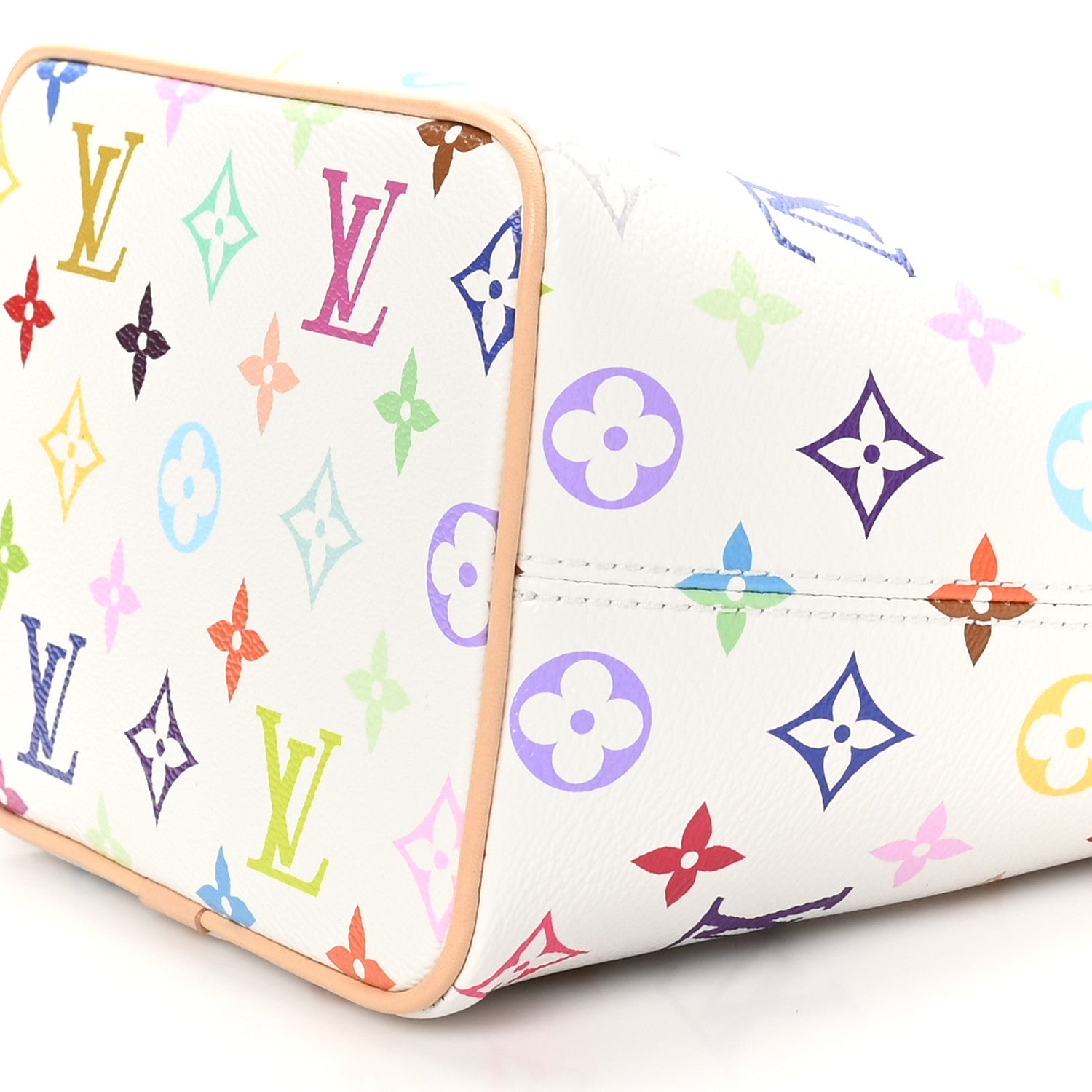 LV X TM Monogram Multicolor All In BB White