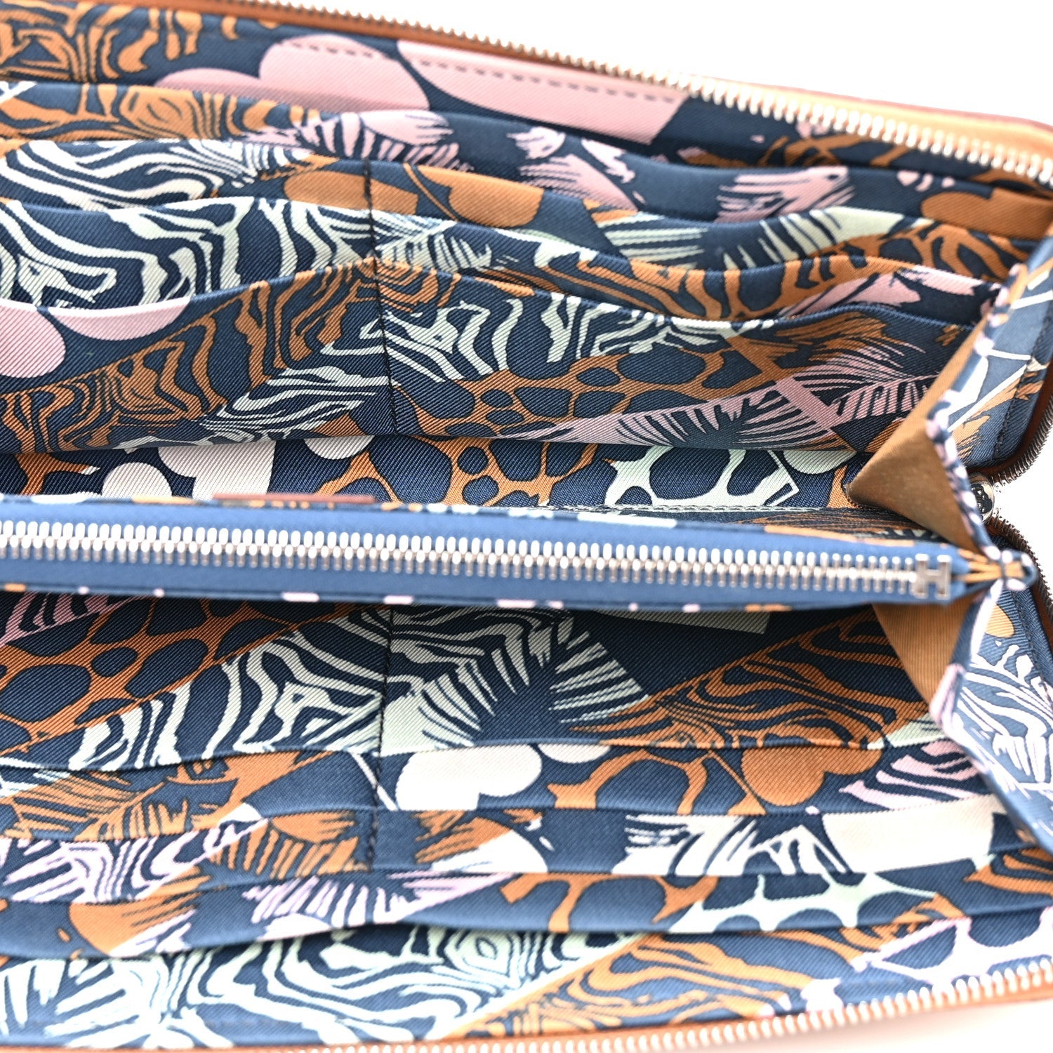 Evercolor Barenia Silk'In Wallet Gold