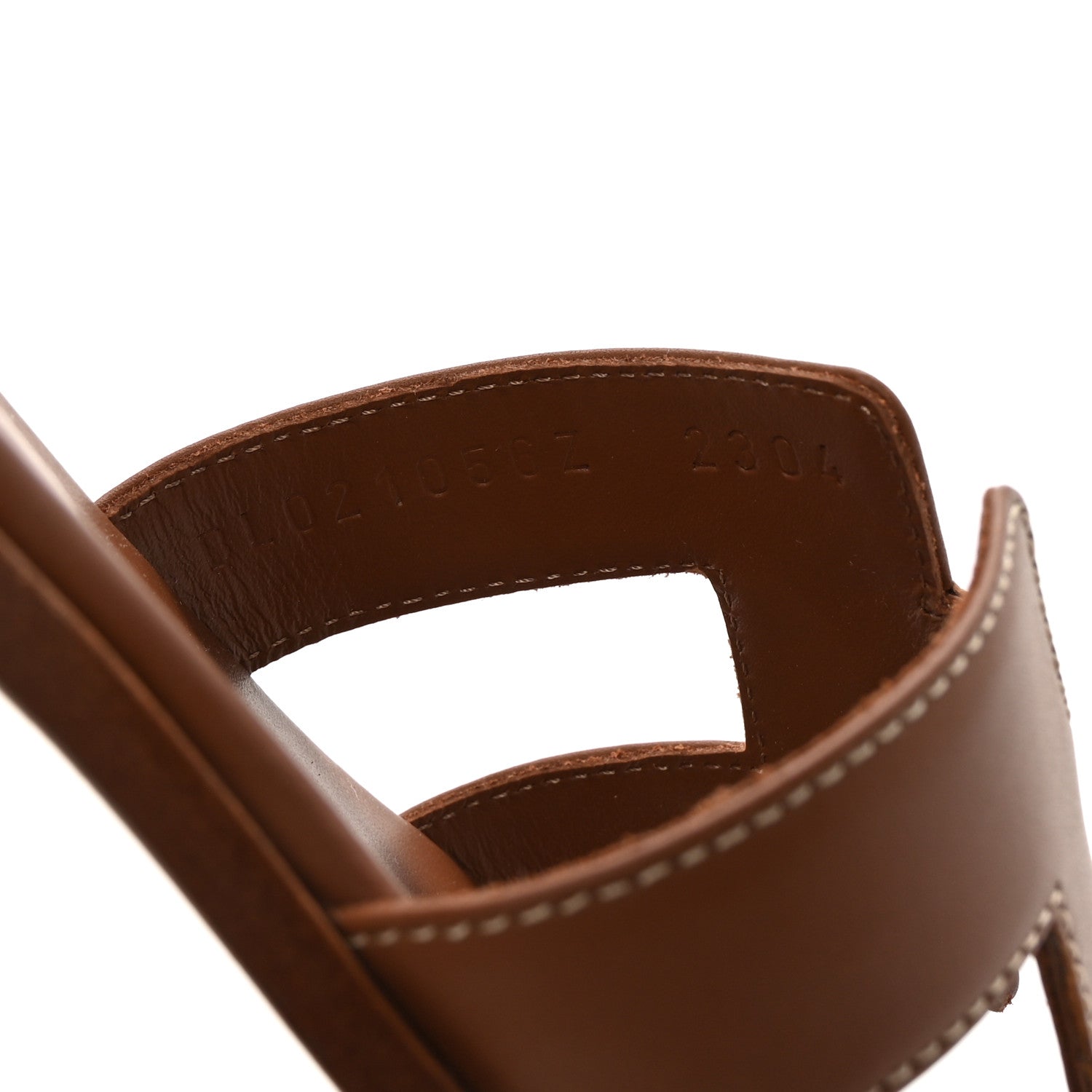 Box Calfskin Oran Sandals 37 Gold