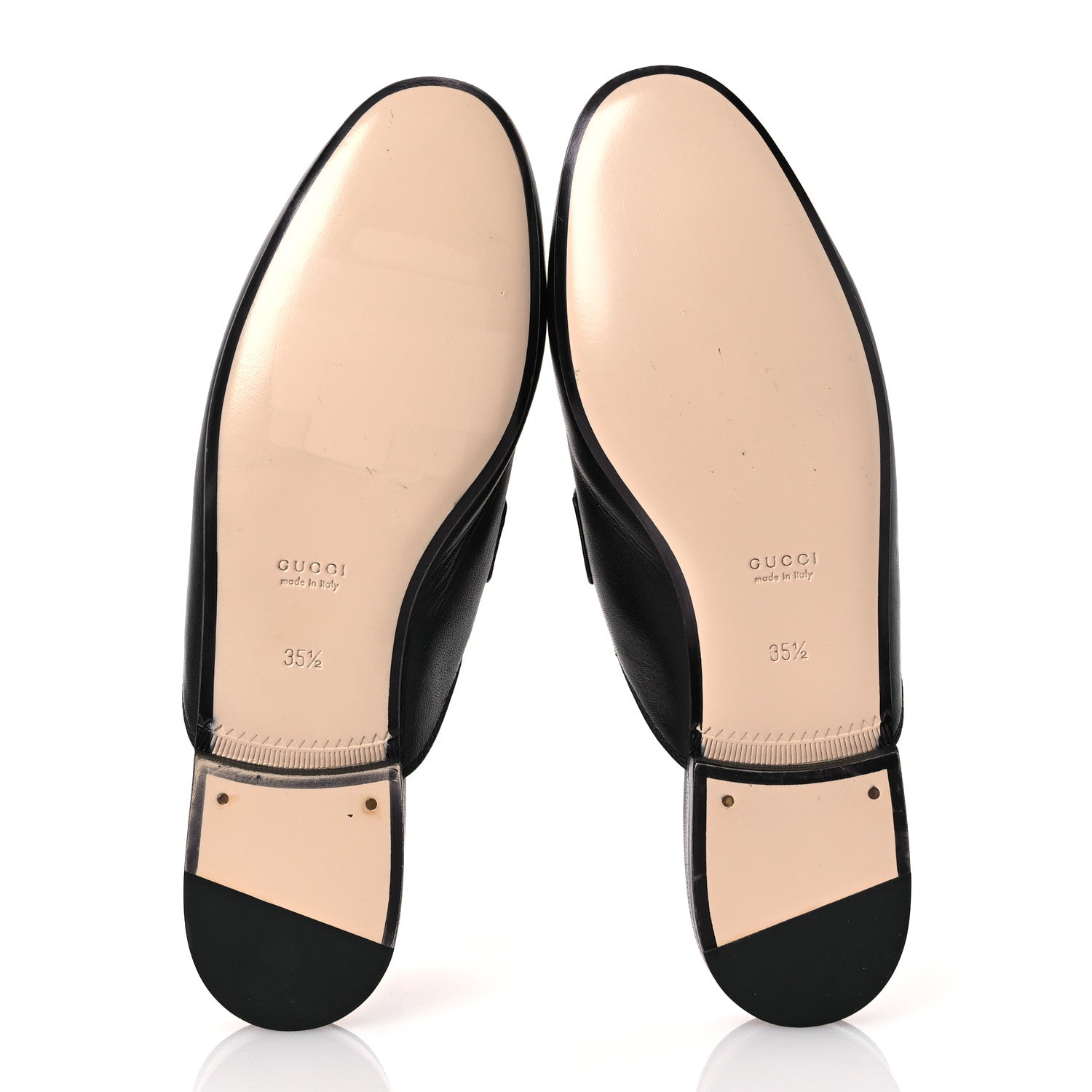 Calfskin Womens Princetown Slippers 35.5 Black