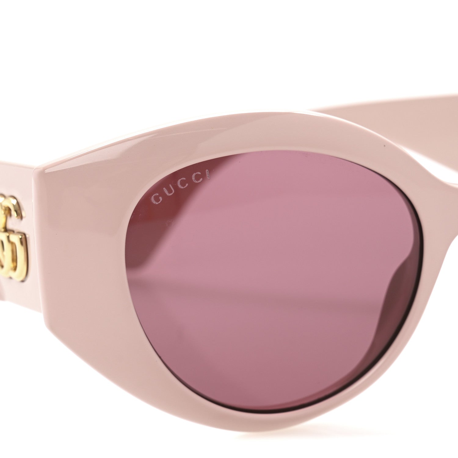 Acetate GG Cat Eye Sunglasses GG0809S Pink