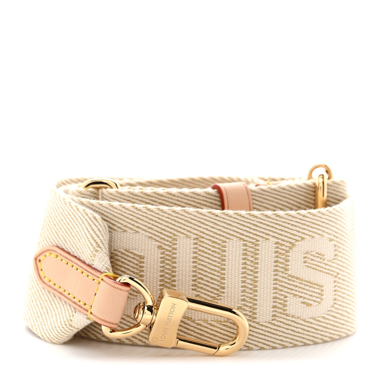 Nylon Coussin Shoulder Strap Beige