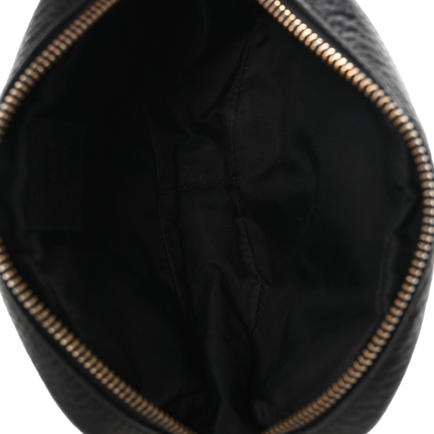Pebbled Calfskin Mini Soho Disco Bag Black