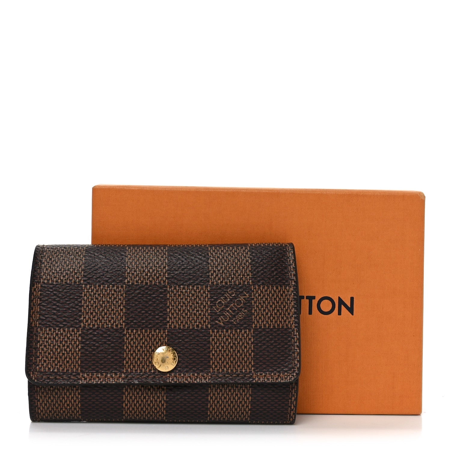 Damier Ebene Multicles 6 Key Holder