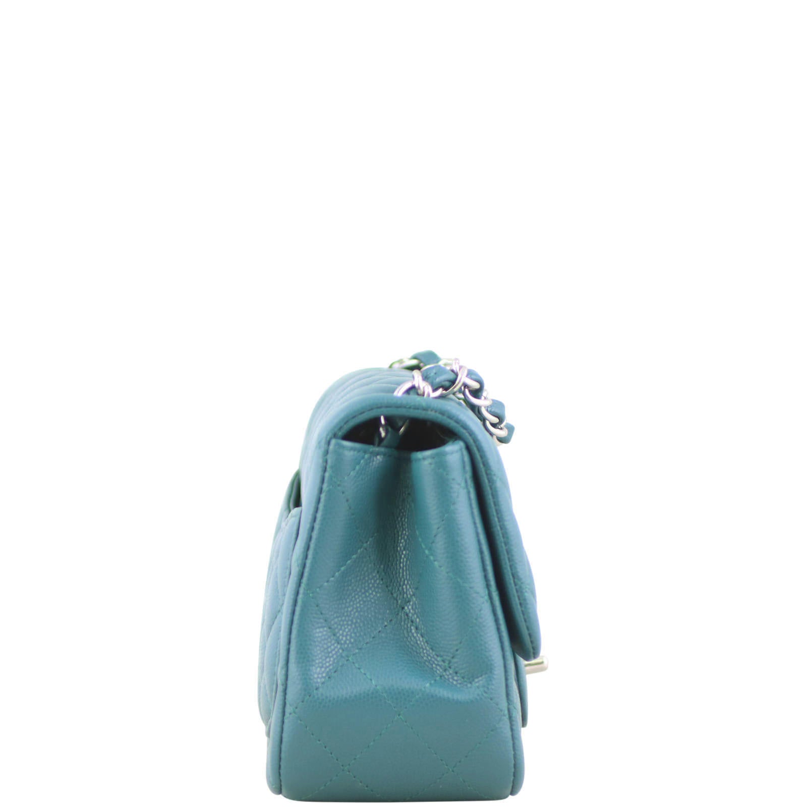 Chanel Classic Flap Mini Square | Dark Teal