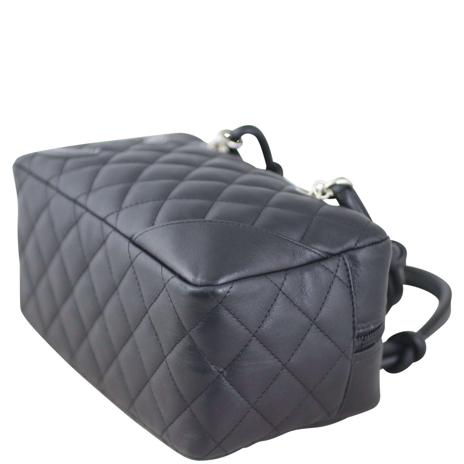 Chanel Quilted Cambon Mini Bowler