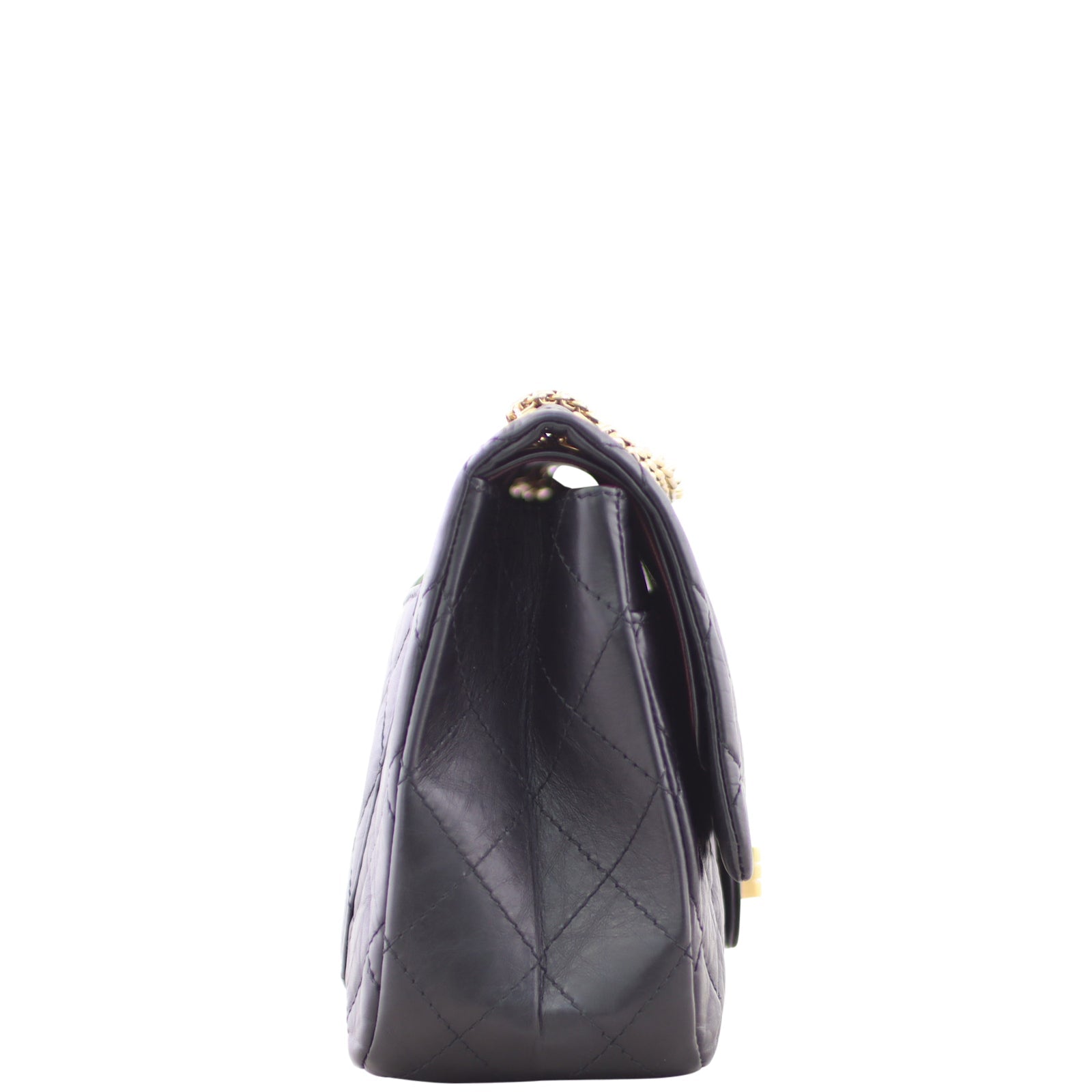 Chanel 2.55 Reissue 227 Double Flap Bag | Black 16 Series