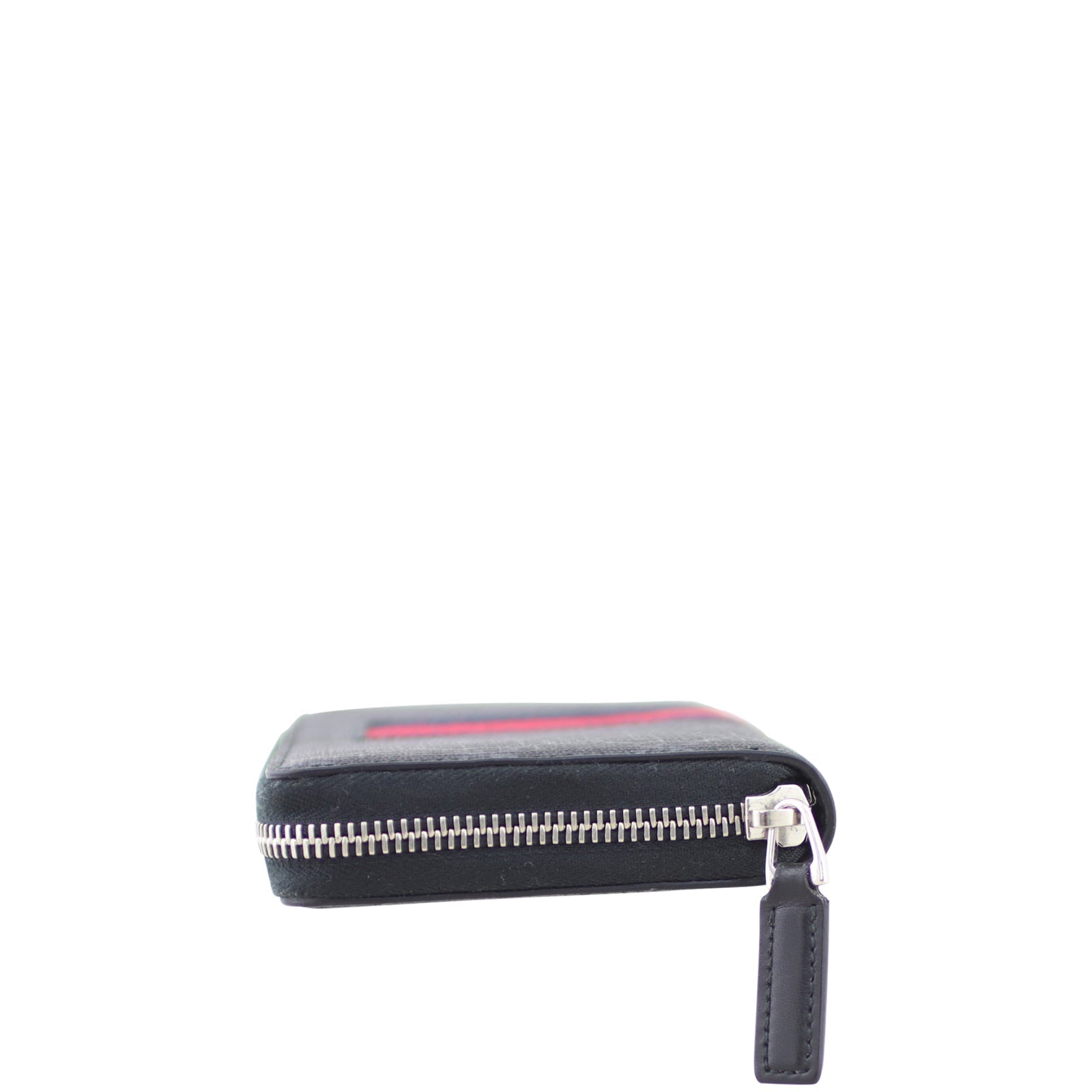 Gucci GG Supreme Web Zip Around Wallet