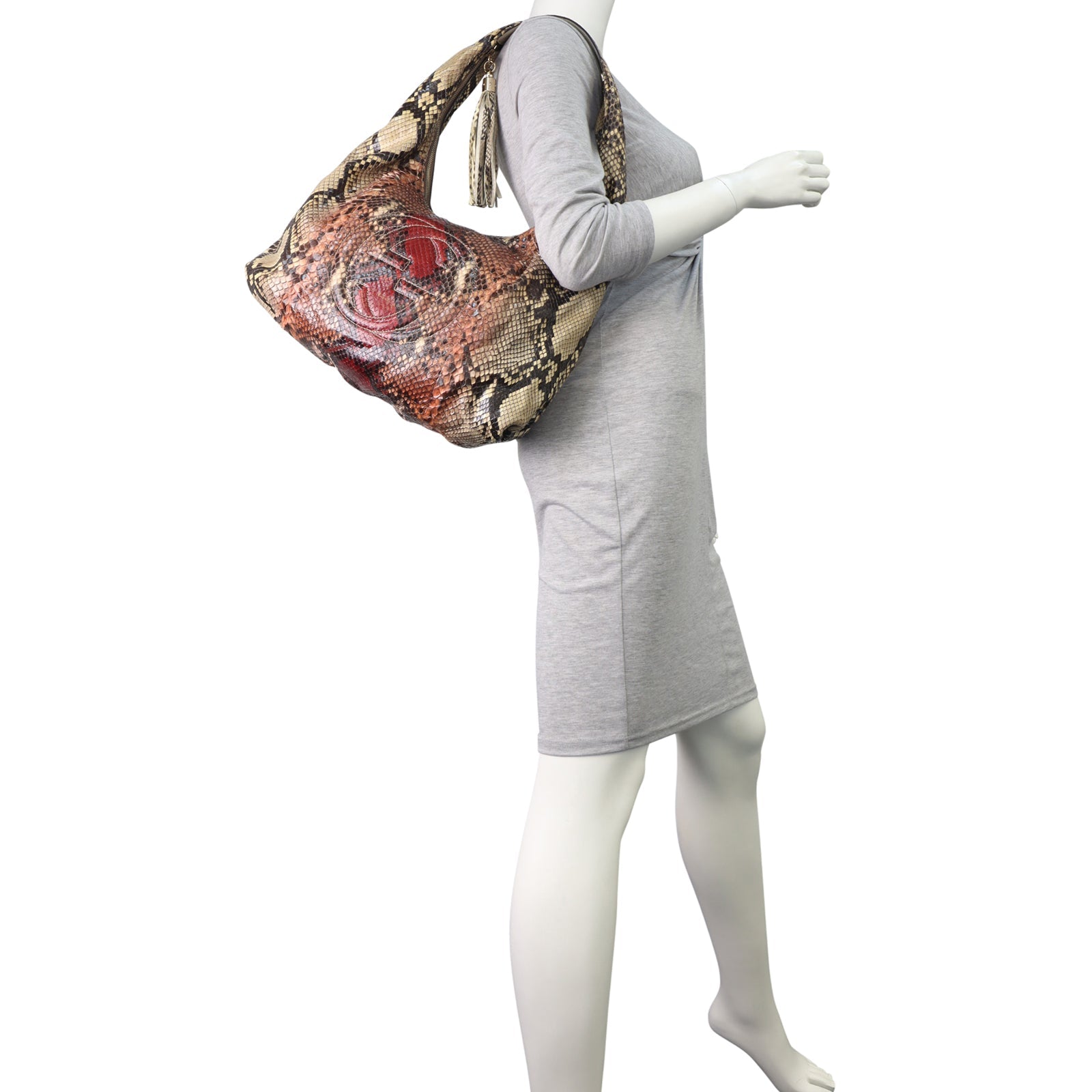 Gucci Soho Hobo Python