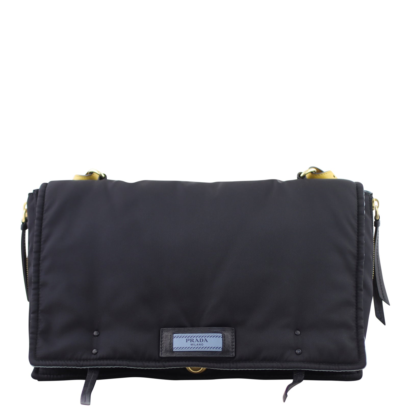 Prada Etiquette Tessuto Messenger Bag