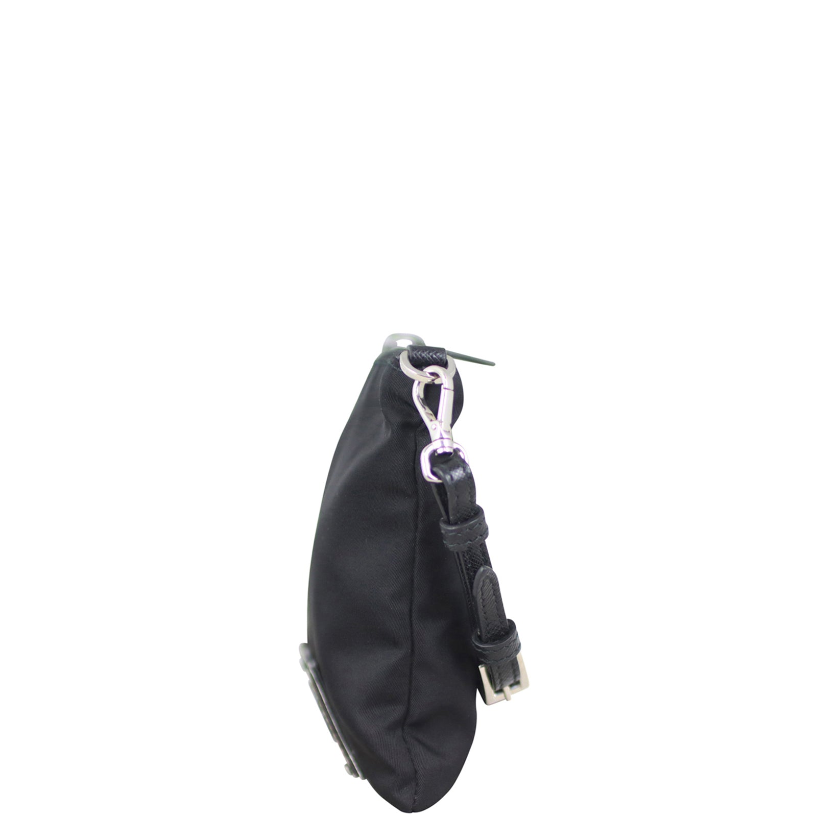 Prada Nylon Nero Letter Wristlet