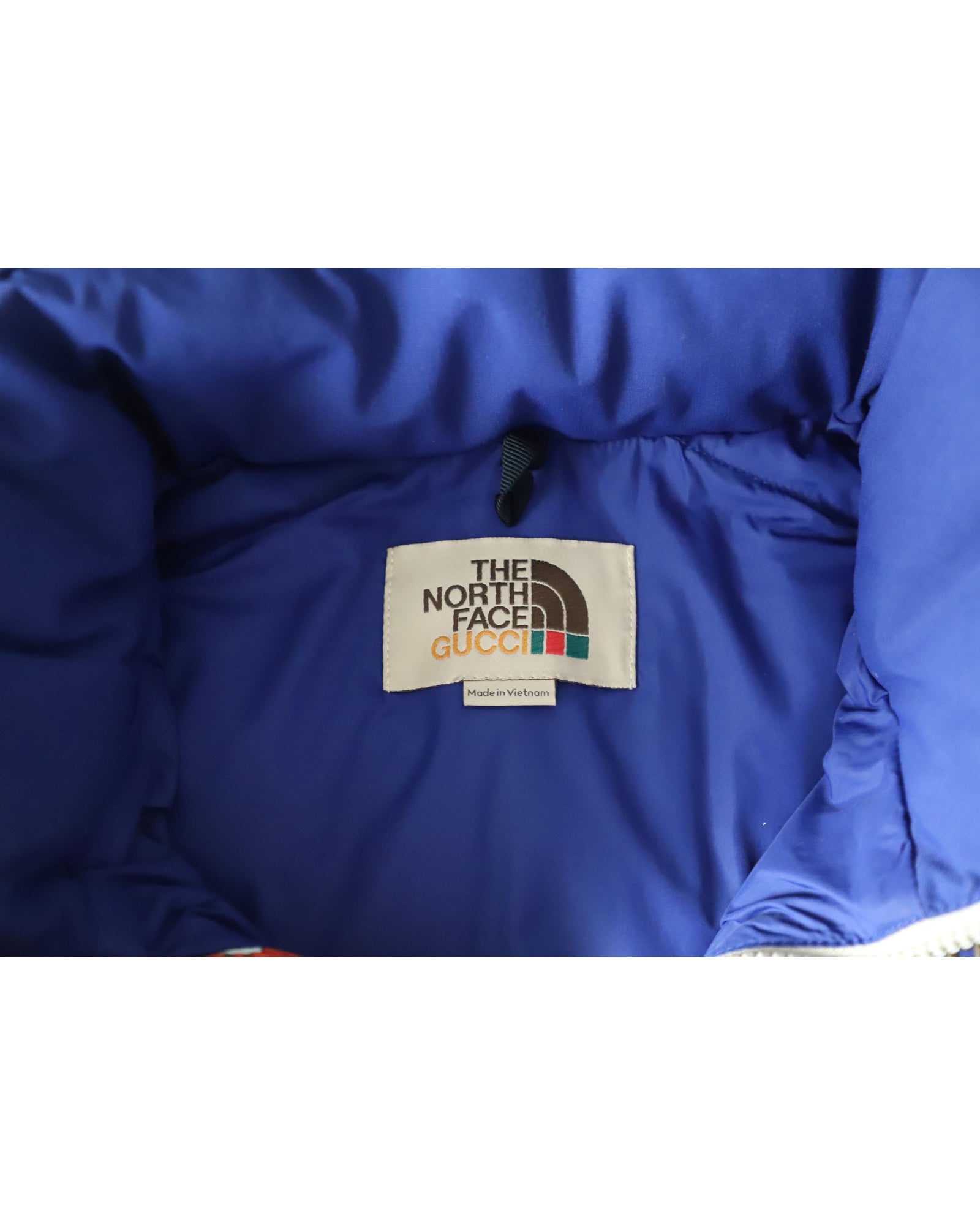 Women's Gucci x The North Face Floral Padded Vest in Multicolor Polyamide