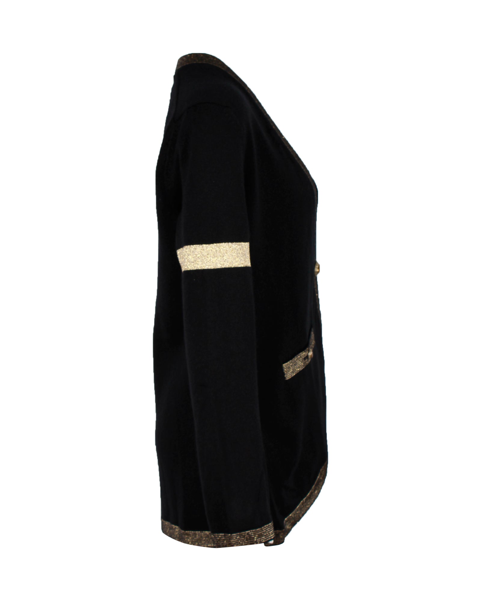 Women's Chanel 2019 Paris-New York Sweater in Black Cashmere
