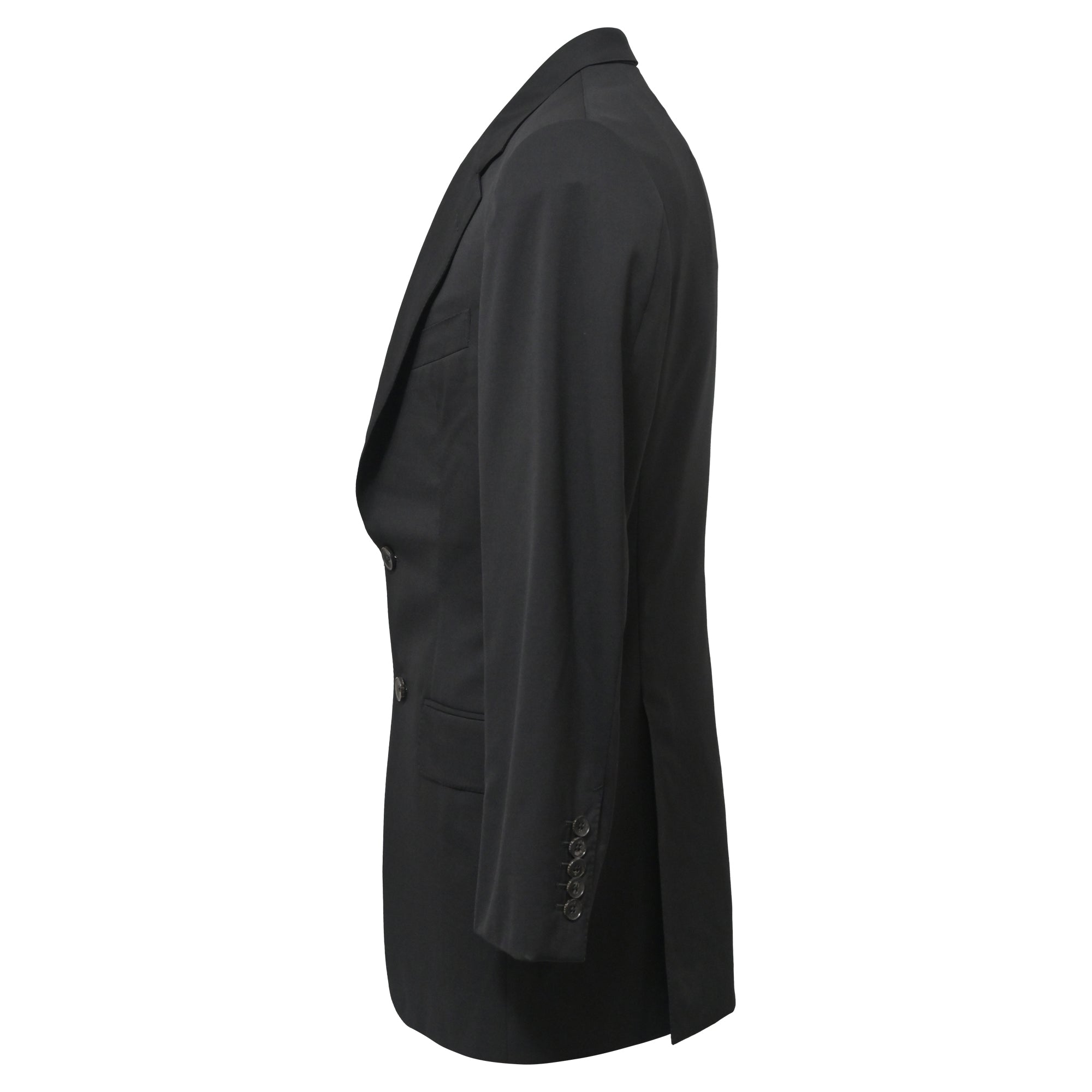 Men's Gucci Single-Breasted Blazer in Black Wool