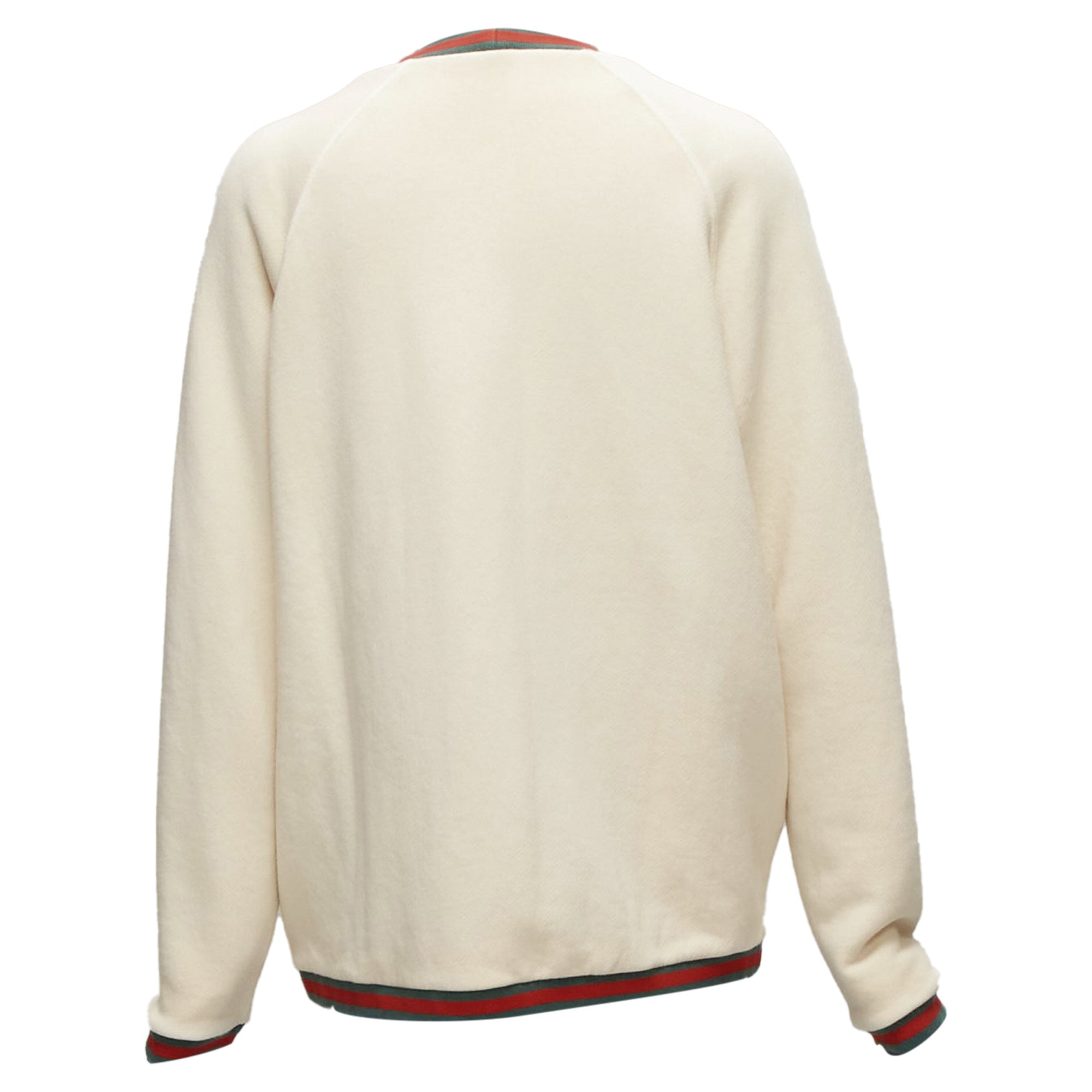 Women's Gucci reversible web button oversized cardigan