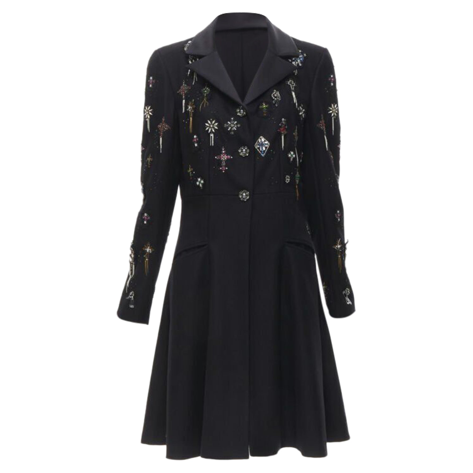 Women's Chanel Paris London Metier D'art cashmere coat