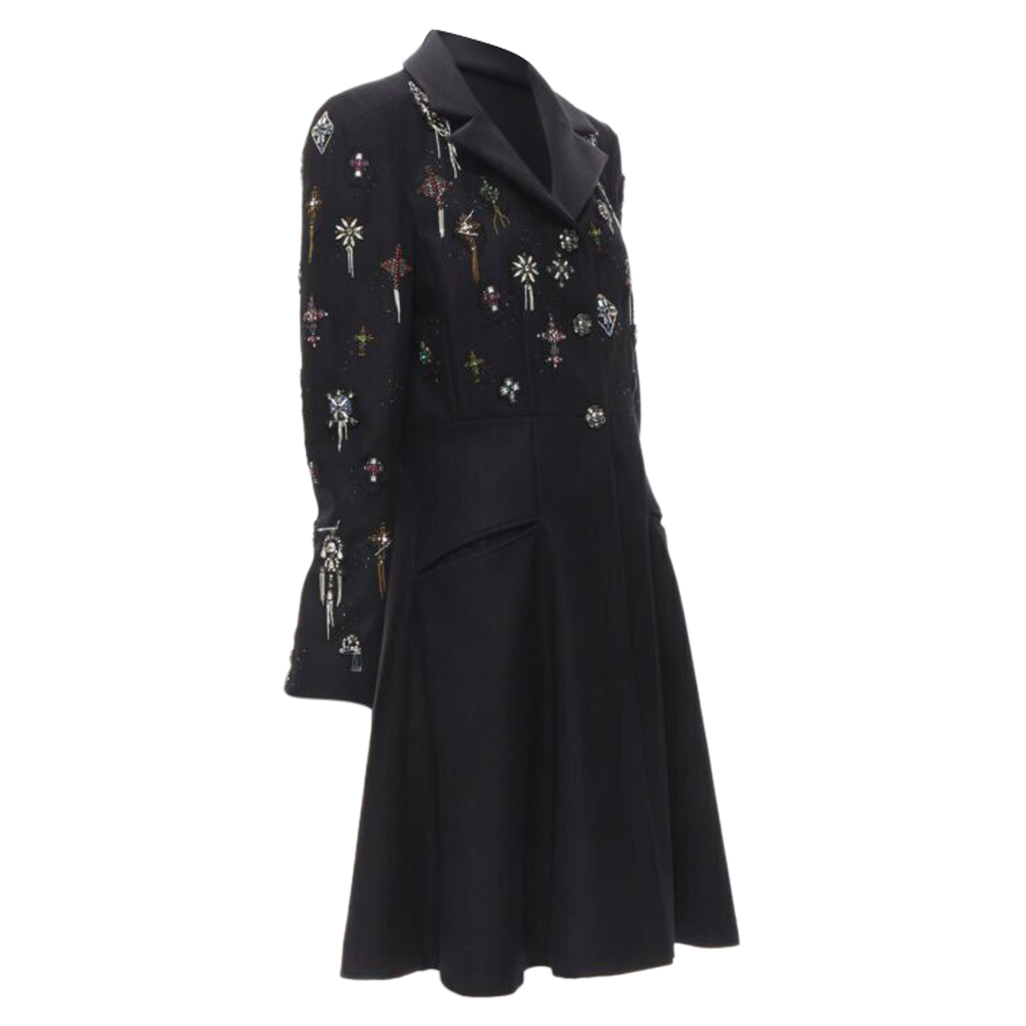 Women's Chanel Paris London Metier D'art cashmere coat