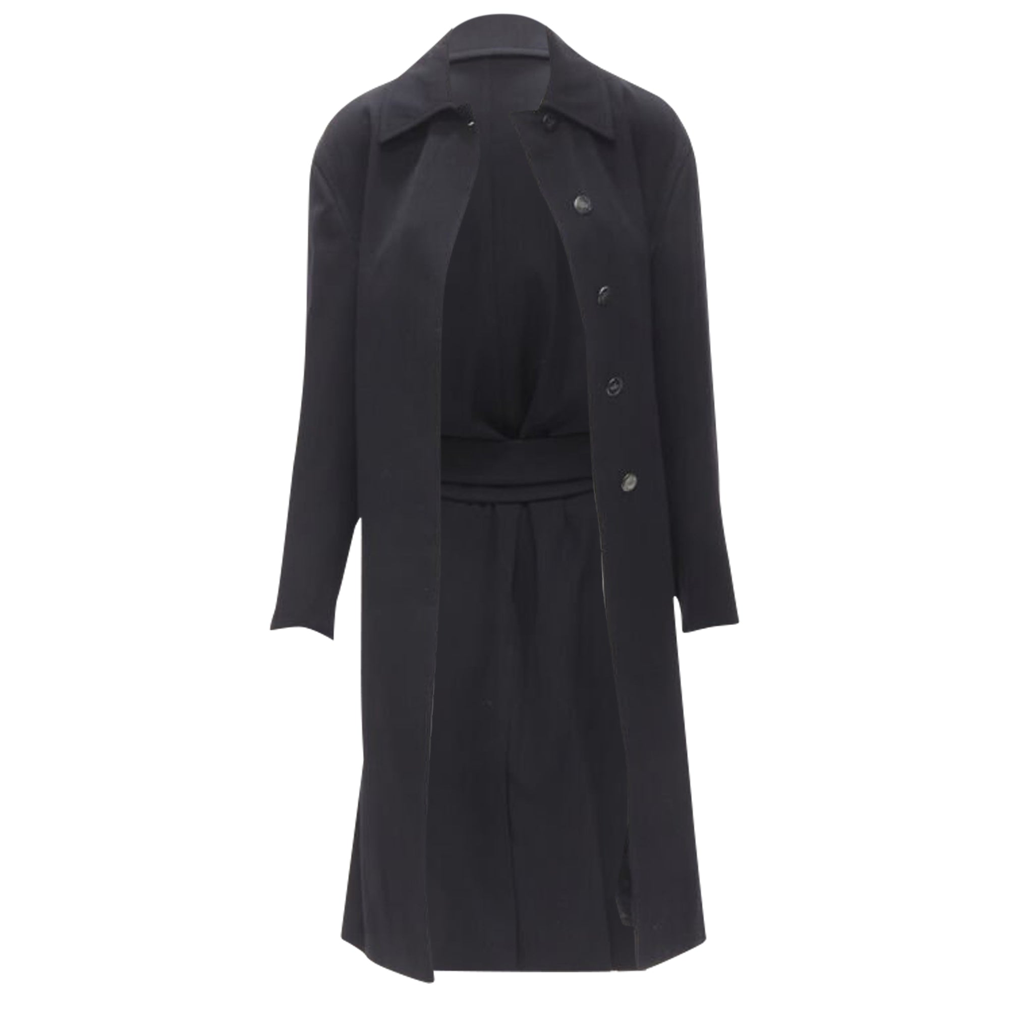 Women's Gucci Tom Ford wool oversized belted coat