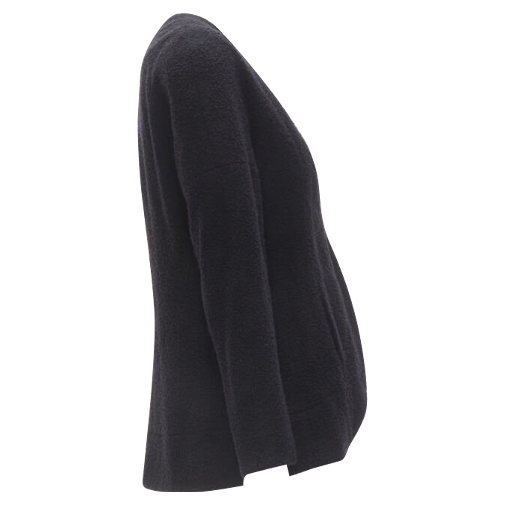 Women's Chanel wool boucle round shoulder on jacket
