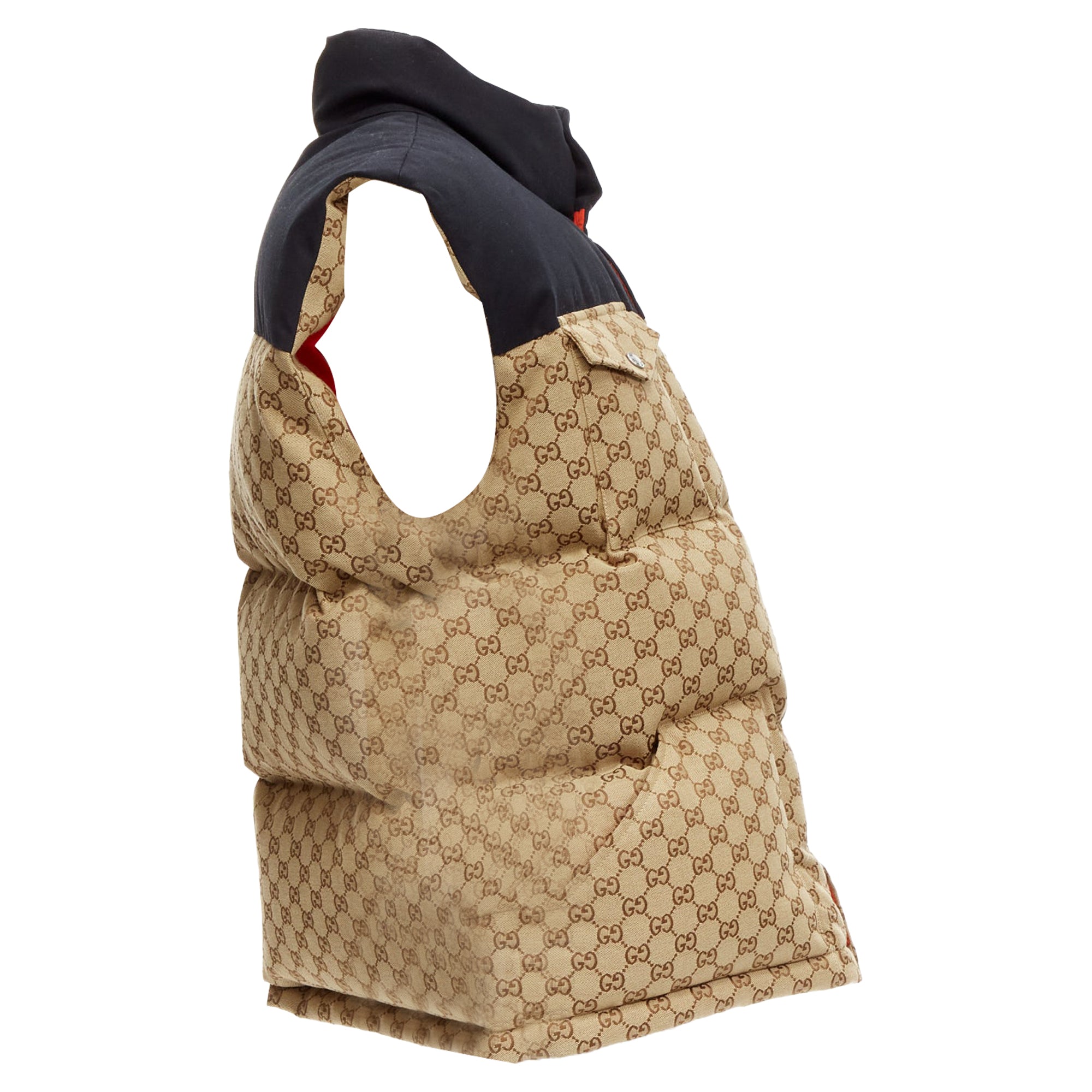 Women's Gucci The North Face GG Monogram Padded Vest Jacket