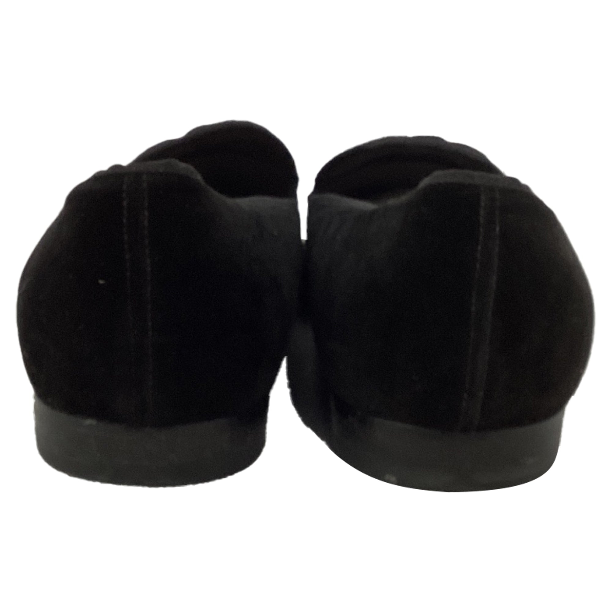 Men's Gucci Horsebit Slip On Loafers in Black Velvet