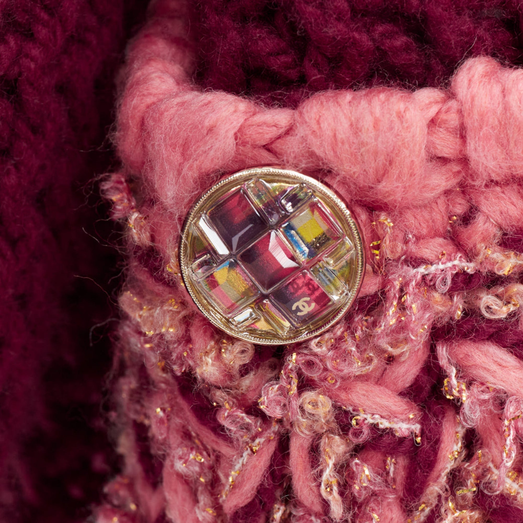 Women's Chanel Runway cashmere tweed 4 pockets cardigan