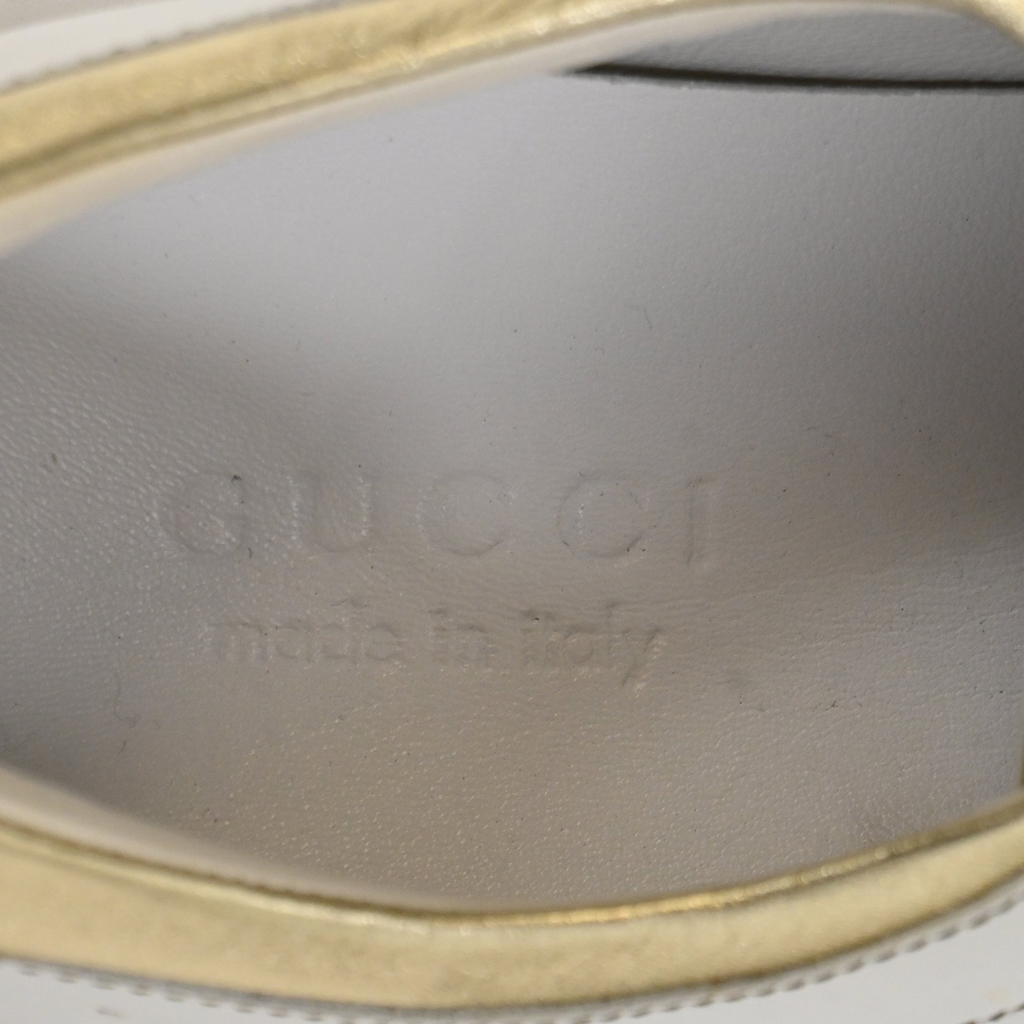 Men's Gucci Web Low-Top Sneakers in White Suede and Leather