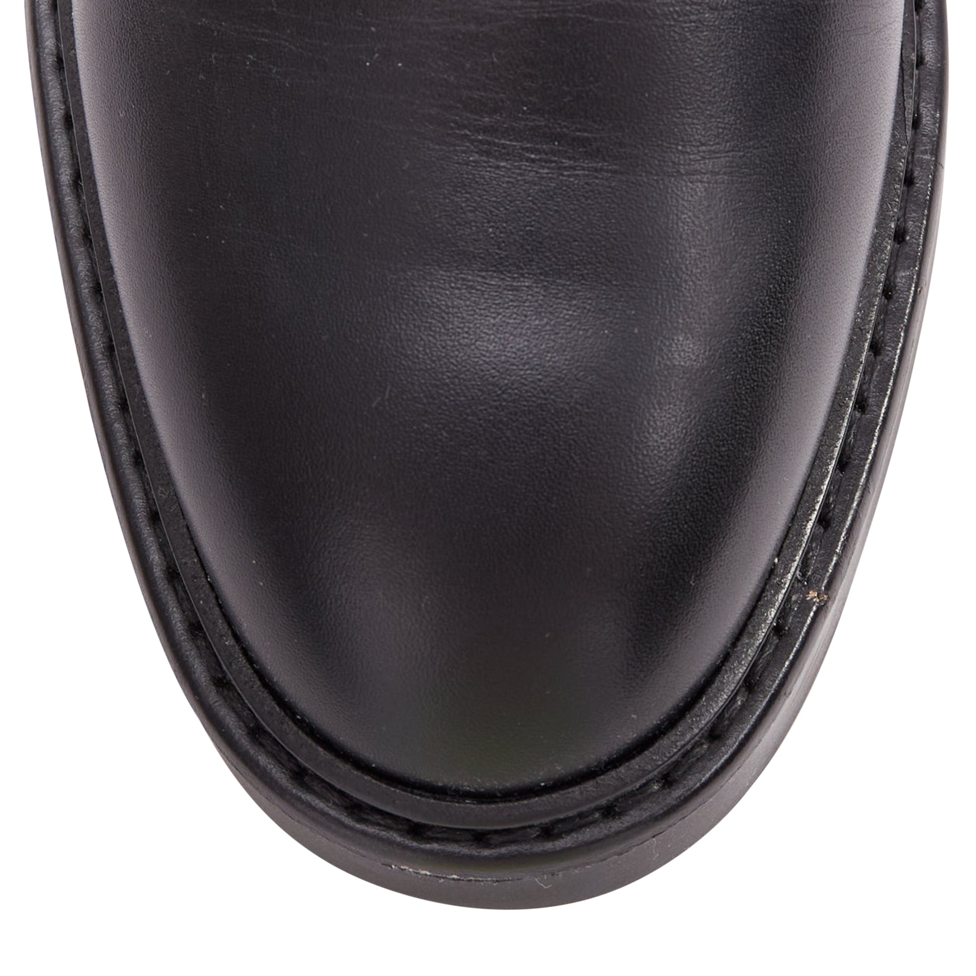Women's Gucci black monogram ankle boots