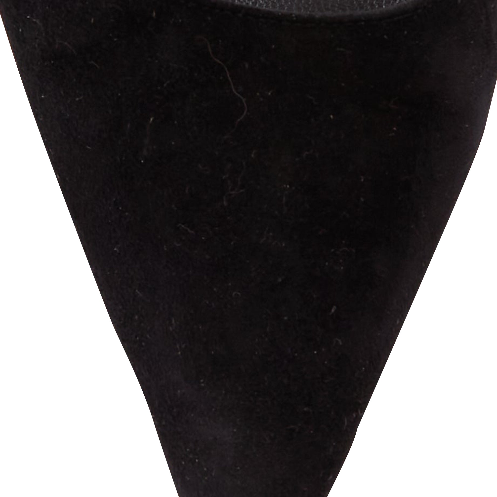 Women's Gucci black suede metal slingback pumps