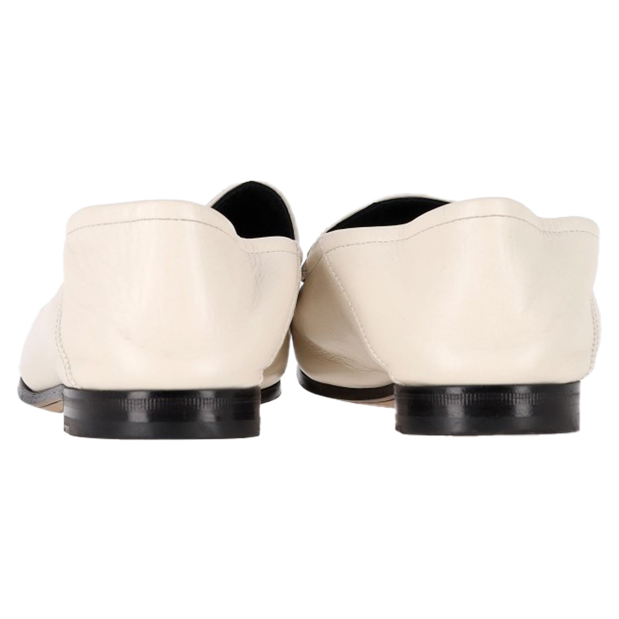 Women's Gucci Brixton Horsebit Loafers in White Lambskin Leather