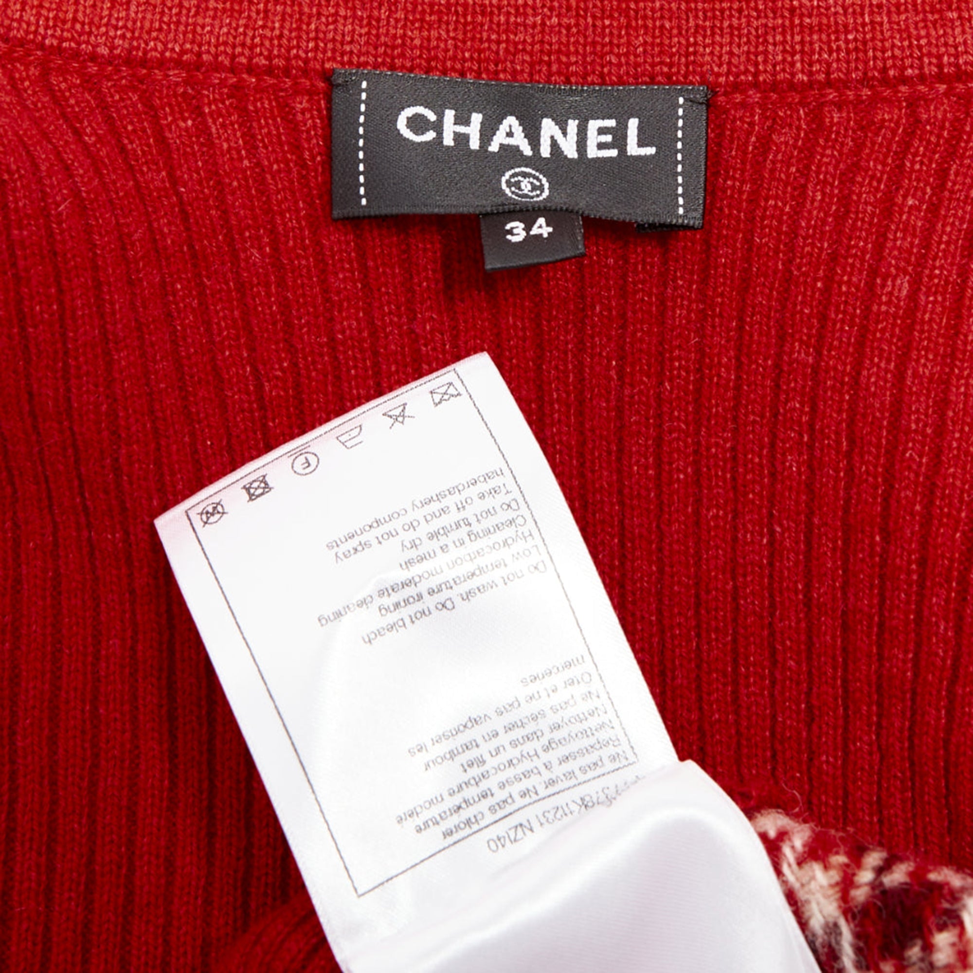 Women's Chanel 24N CC Applique Cardigan Gdragon