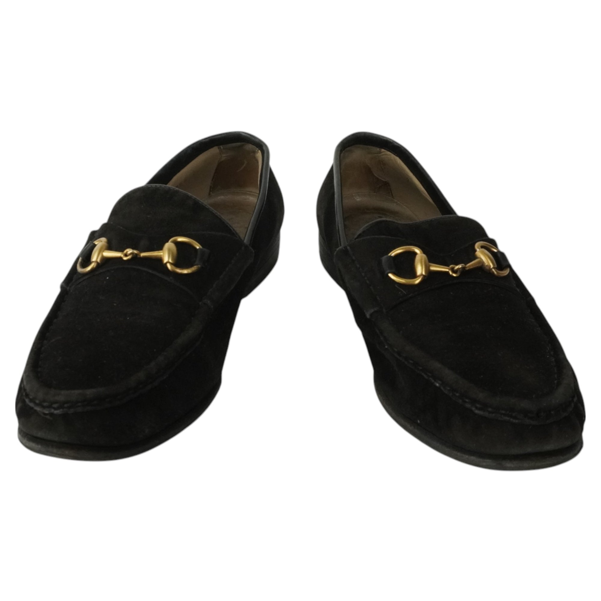 Women's Gucci Vintage Suede Horsebit Loafers