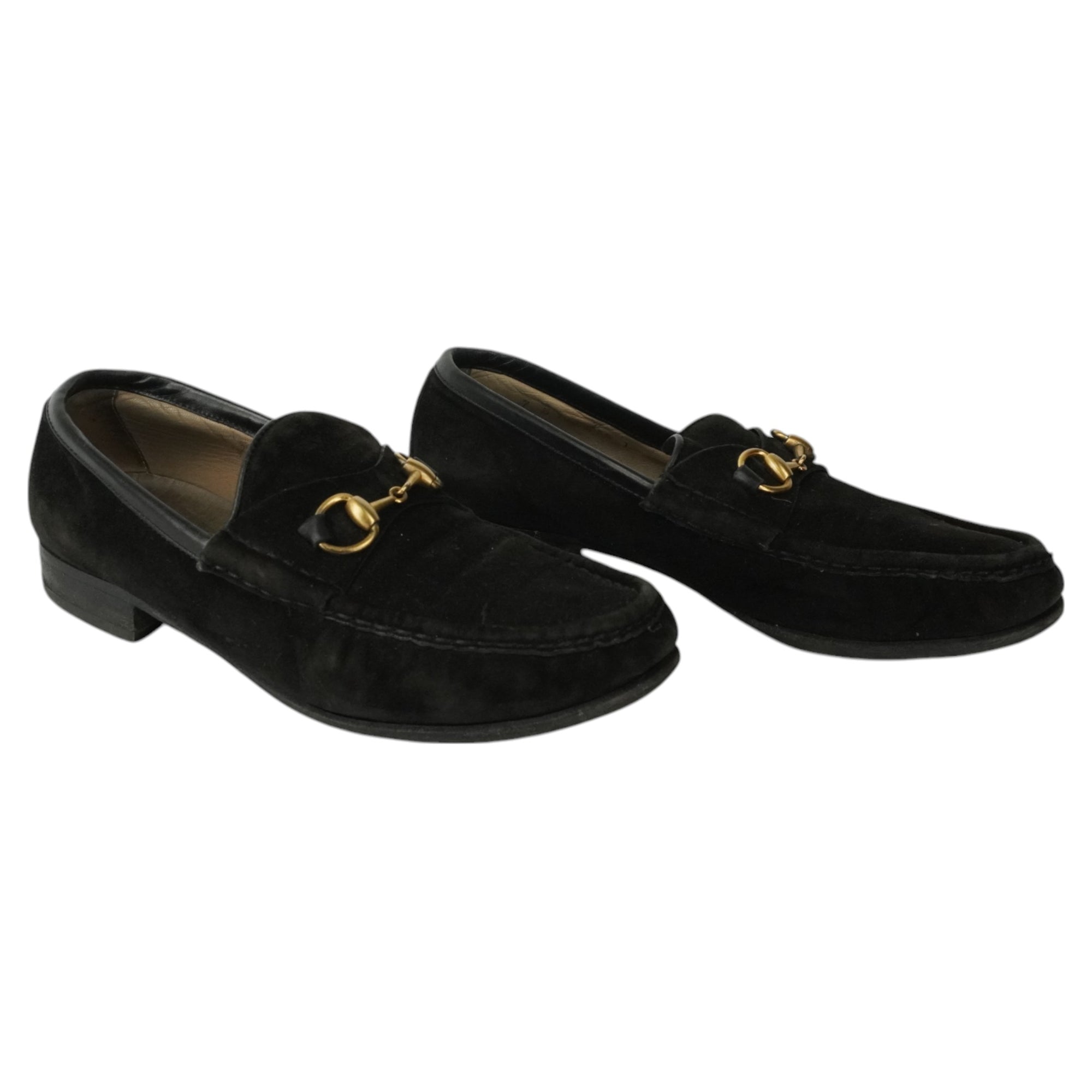 Women's Gucci Vintage Suede Horsebit Loafers