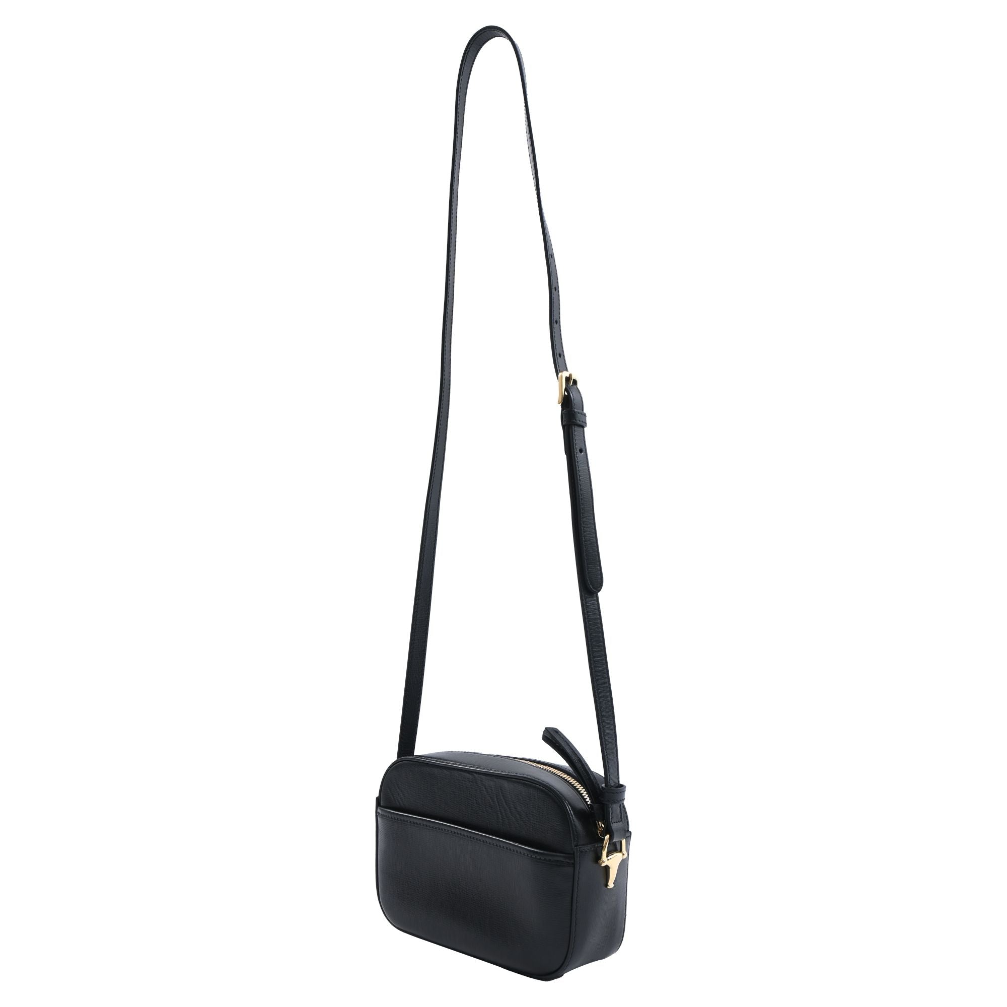 Horsebit 1955 Flap Pocket Camera Bag Leather Small