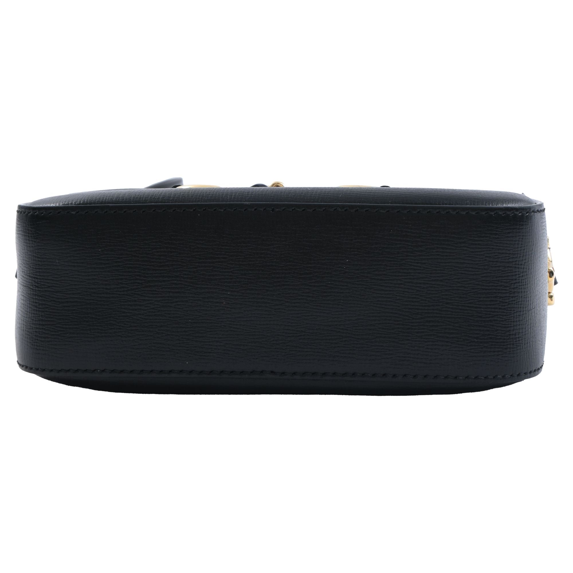 Horsebit 1955 Flap Pocket Camera Bag Leather Small