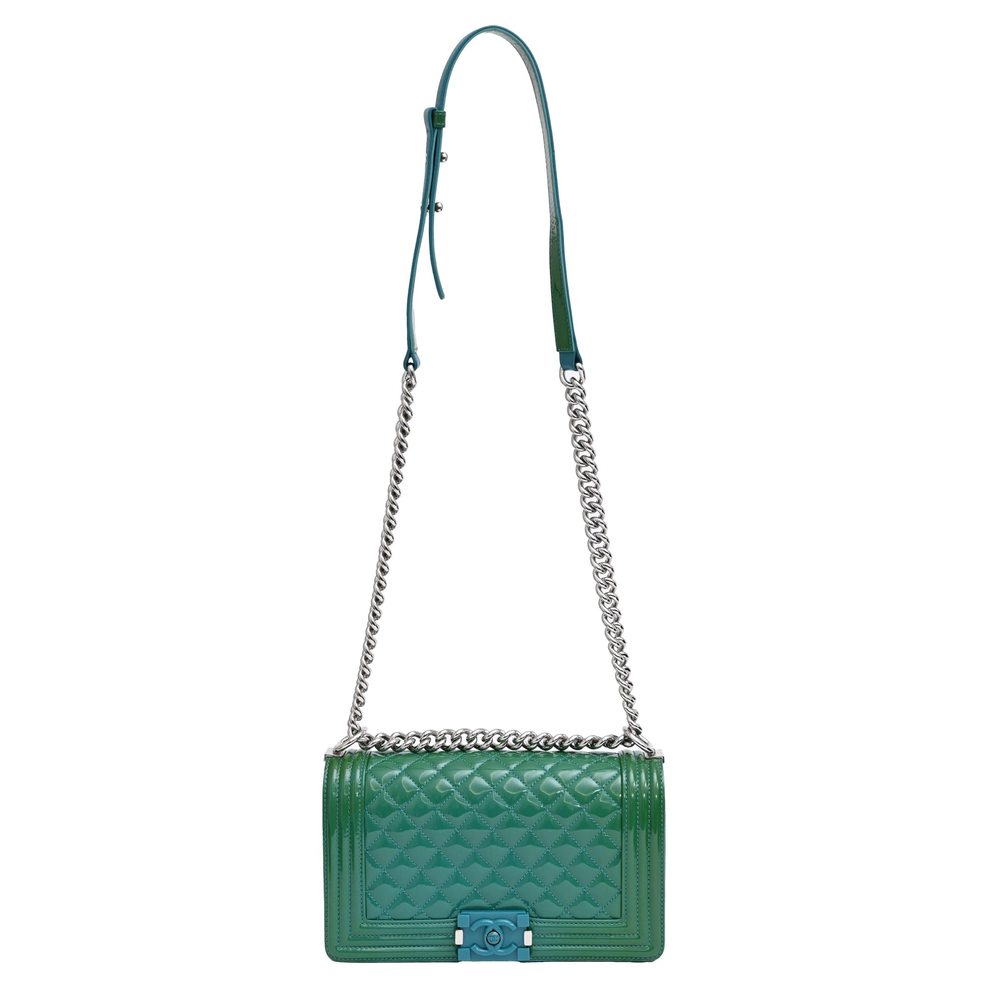 Boy Flap Bag Quilted Lambskin Old Medium