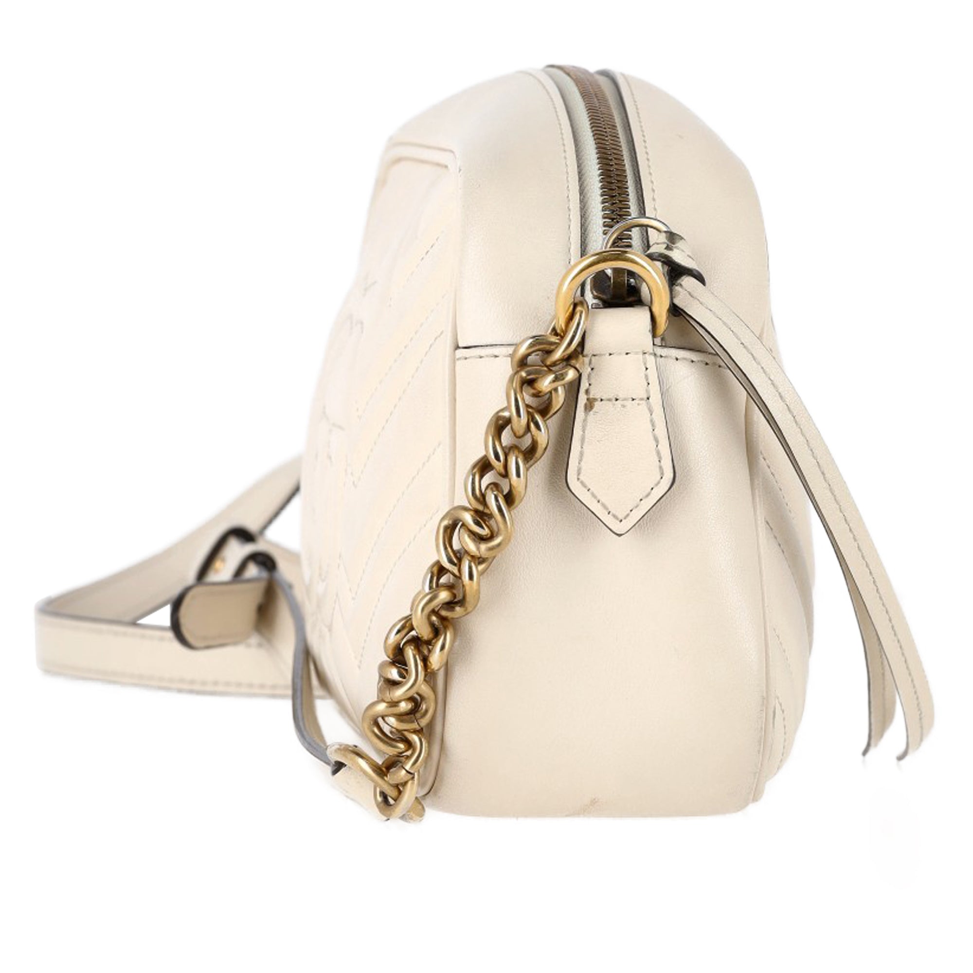GG Marmont Shoulder Bag Matelasse Leather Small