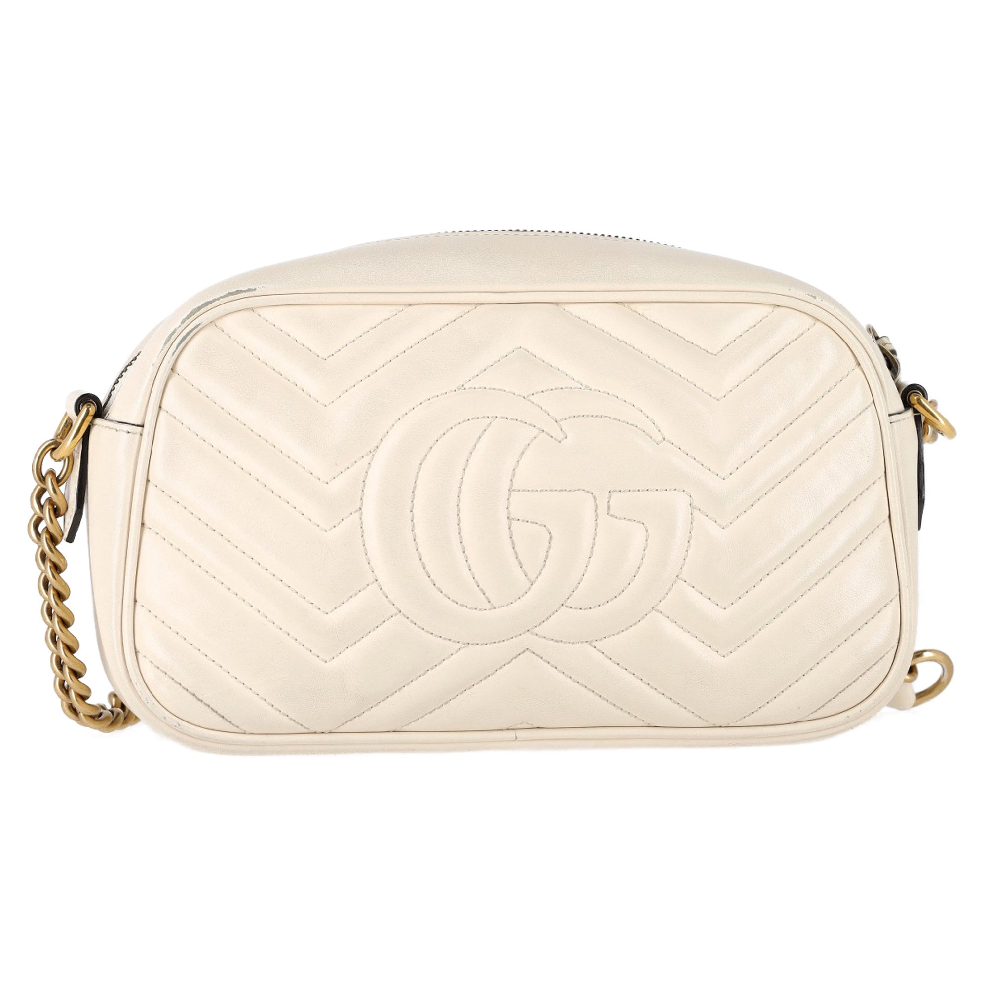 GG Marmont Shoulder Bag Matelasse Leather Small