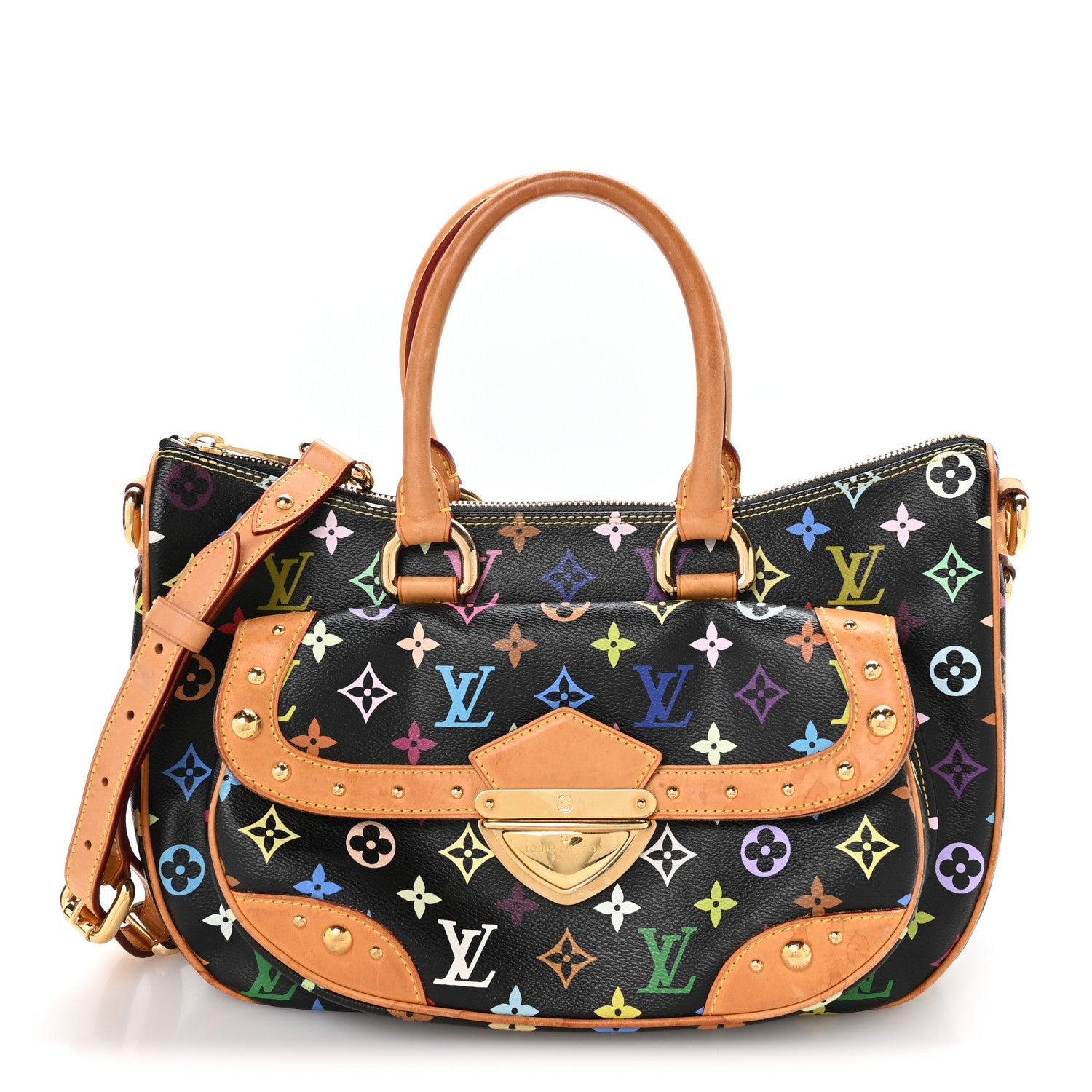 Monogram Multicolor Rita Black