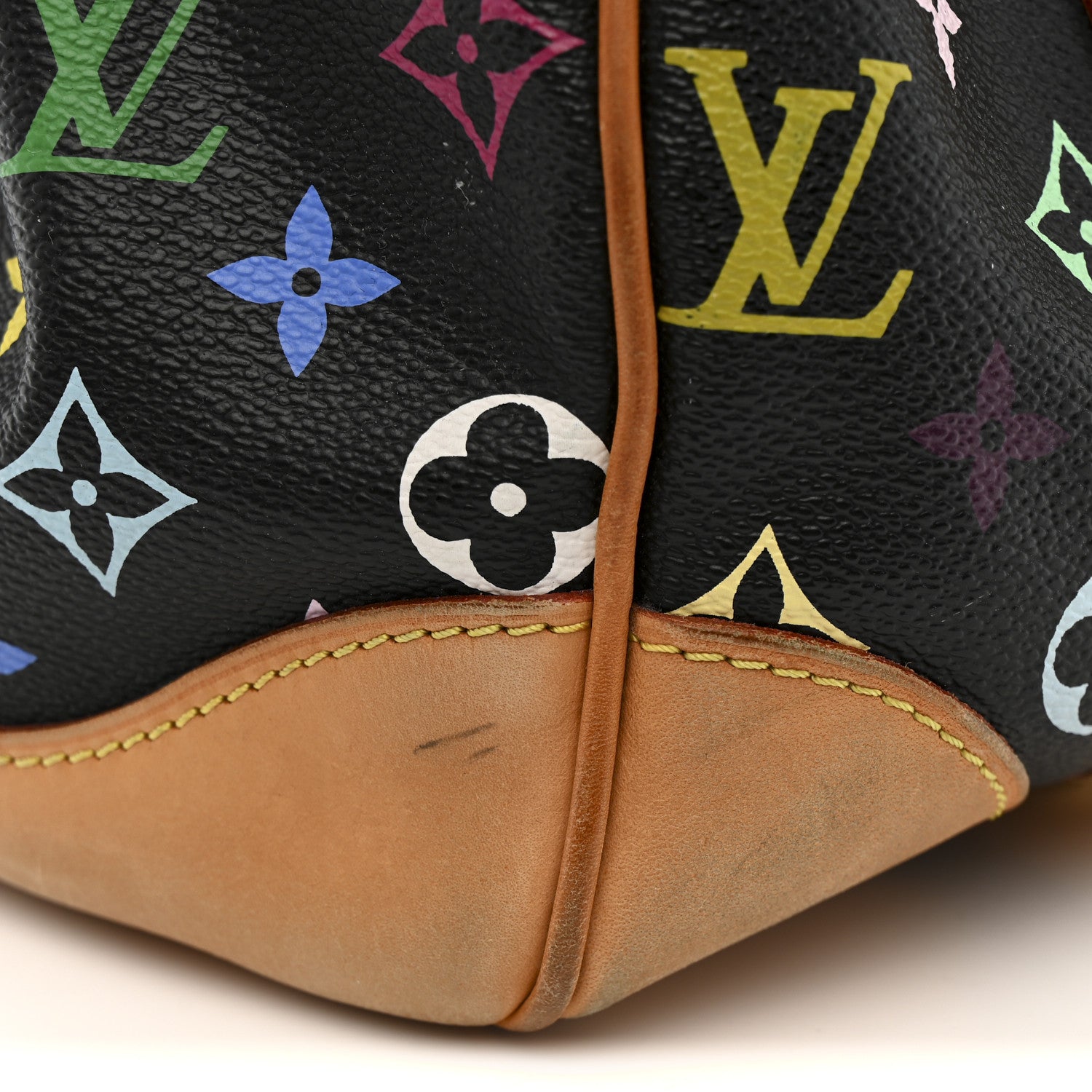 Monogram Multicolor Courtney MM Black
