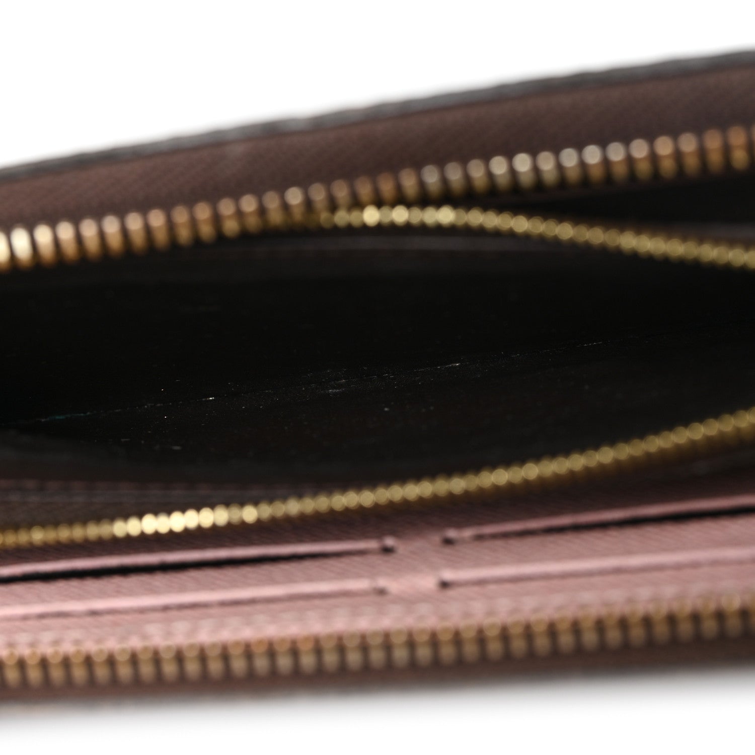 Monogram Clemence Wallet Rose Ballerine