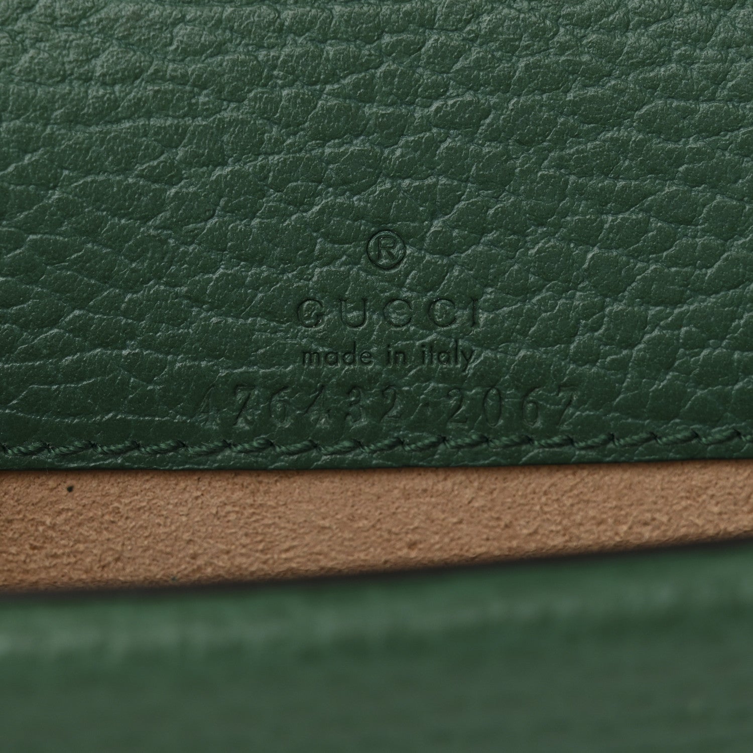 Dollar Calfskin Crystal Super Mini Dionysus Shoulder Bag Emerald