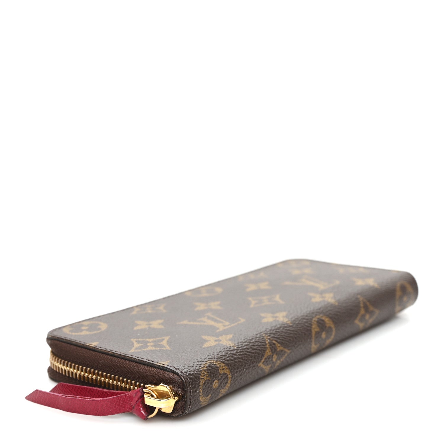Monogram Clemence Wallet Fuchsia