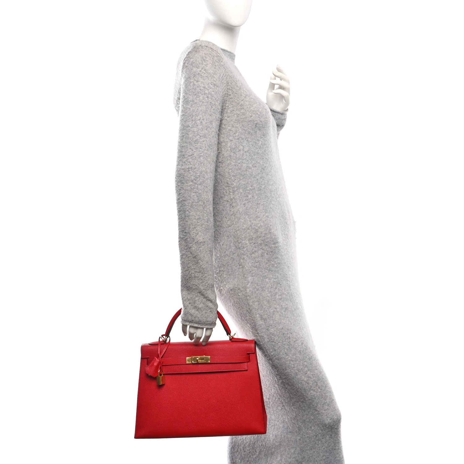 Epsom Kelly Sellier 32 Rouge Casaque