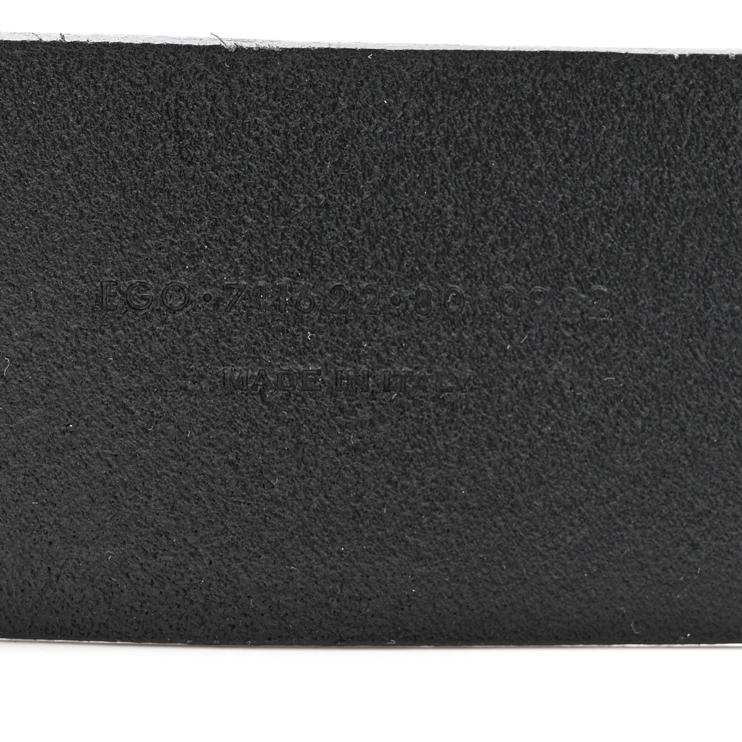 Calfskin Ceinture Belt 80 32 Black