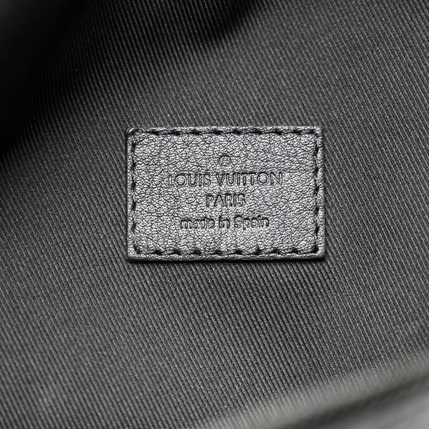Calfskin Monogram Shadow Discovery Bumbag Black