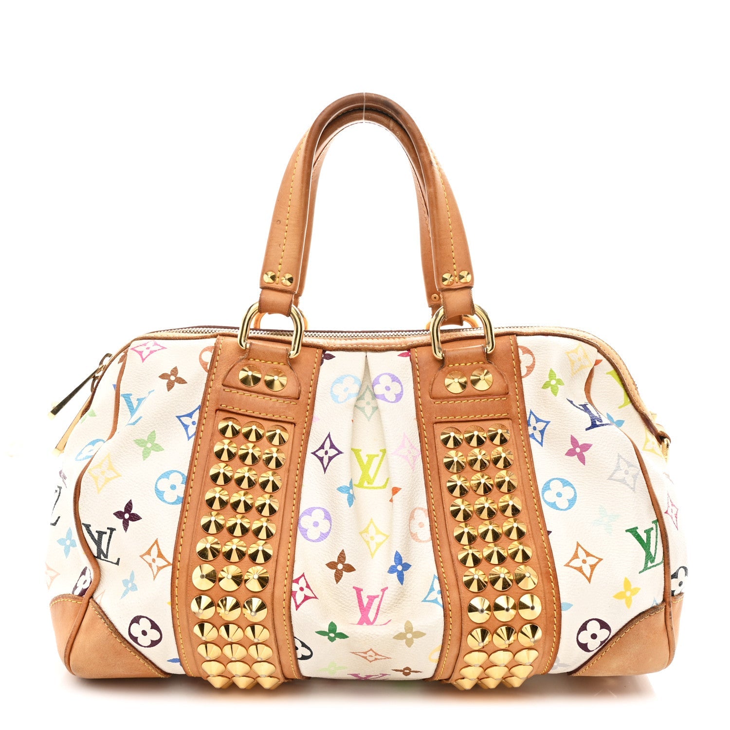 Monogram Multicolor Courtney MM White