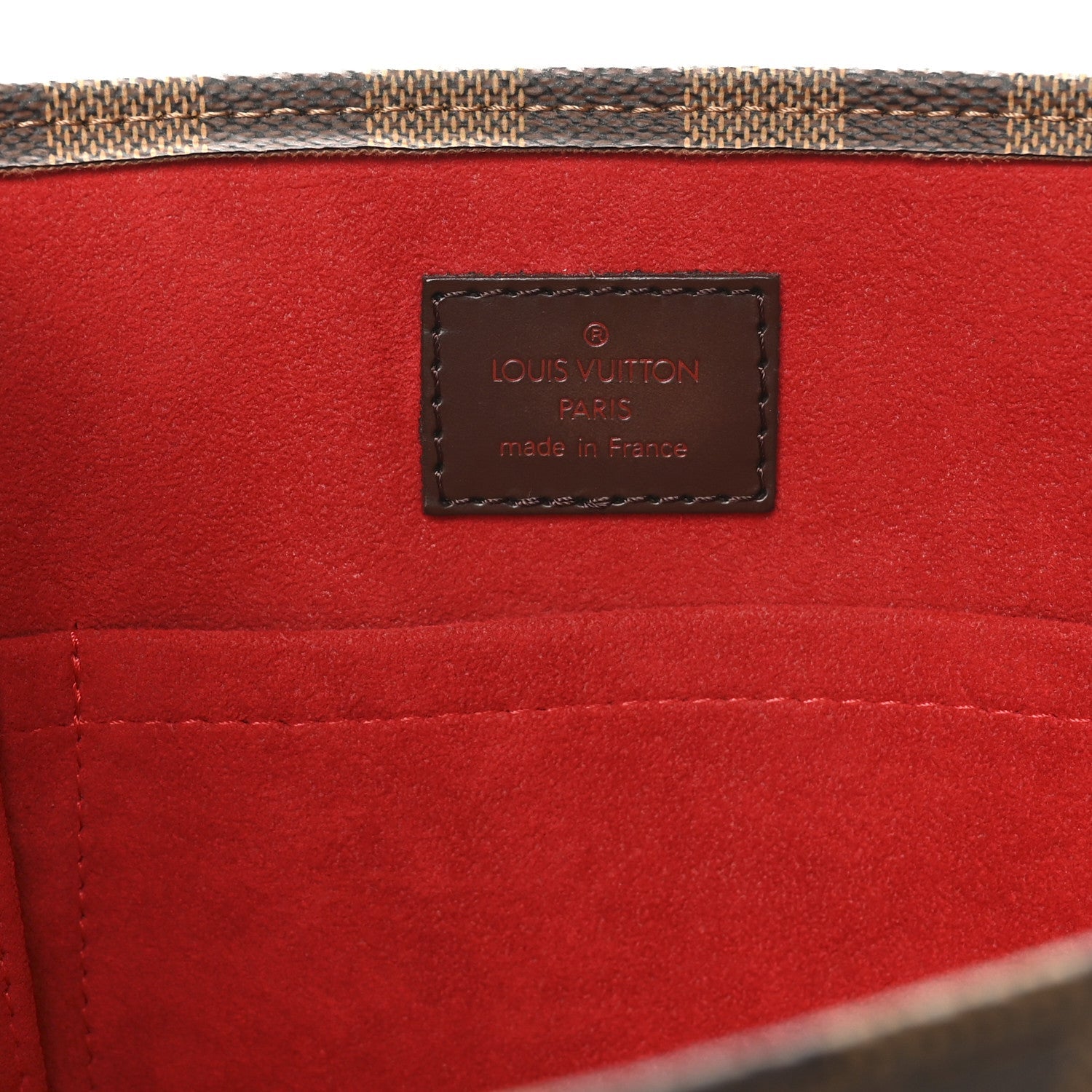 Damier Ebene Sac Plat